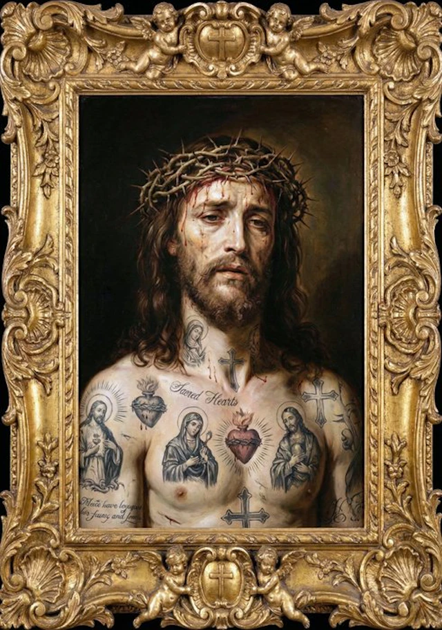 Artxlife - Ecce Homo, Tattooed Christ