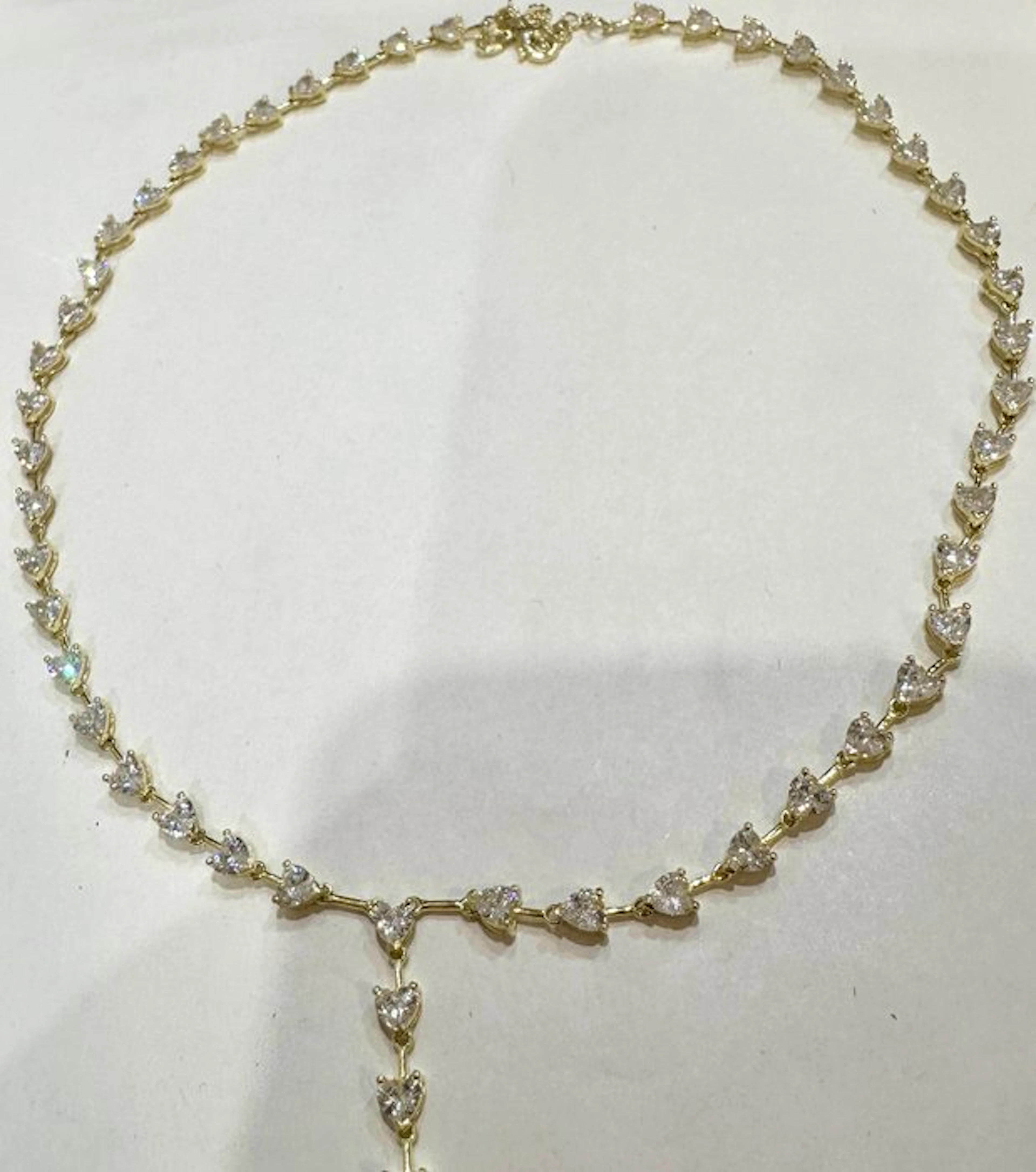 No reserve price - Necklace Silver - 3.10ct. tw. Sapphire