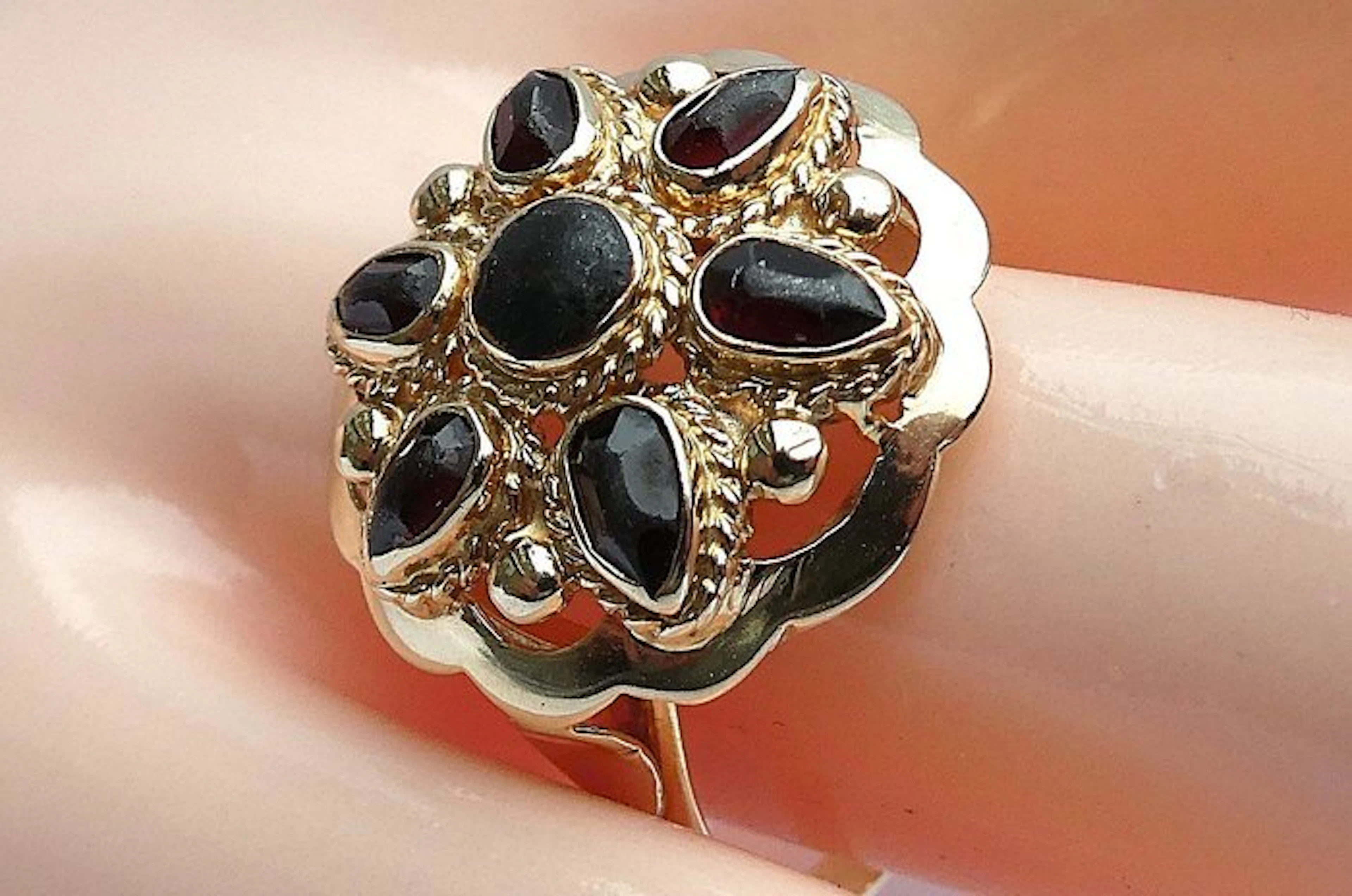 Ring - 14 kt. Yellow gold - Amsterdam around 1940