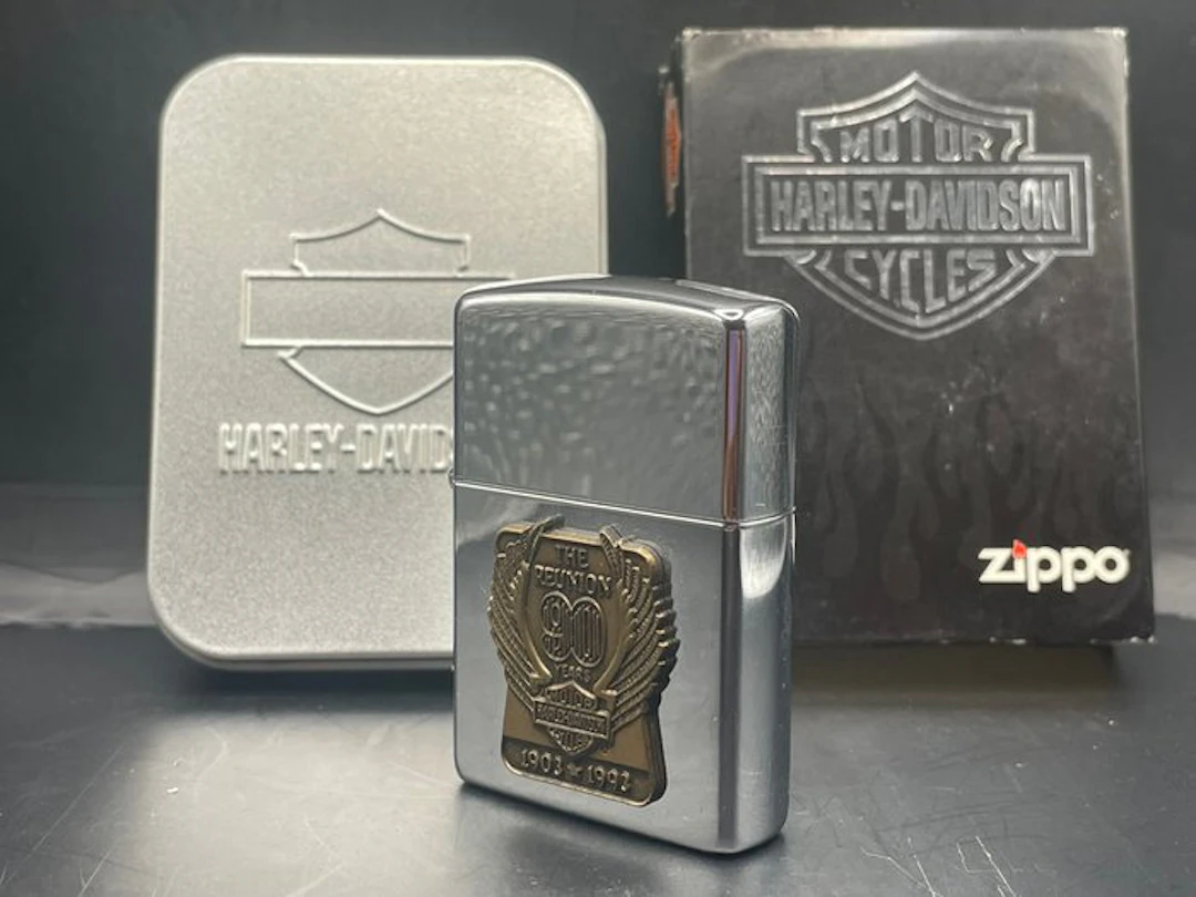 Zippo - HARLEY DAVIDSON - MOTOR - No reserve price - Lighter - Steel