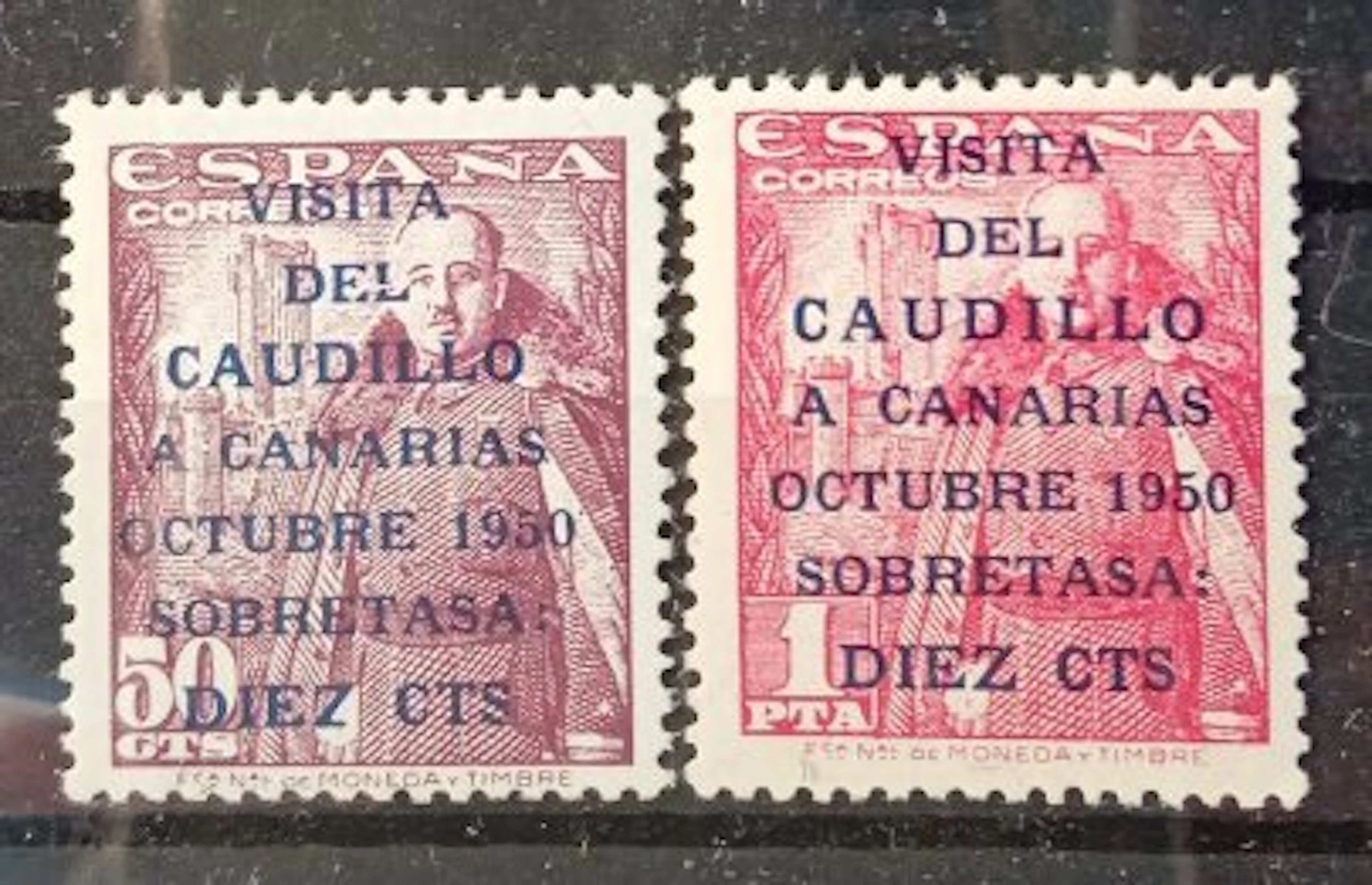 Spain 1950/1950 - The Caudillo's visit to the Canary Islands