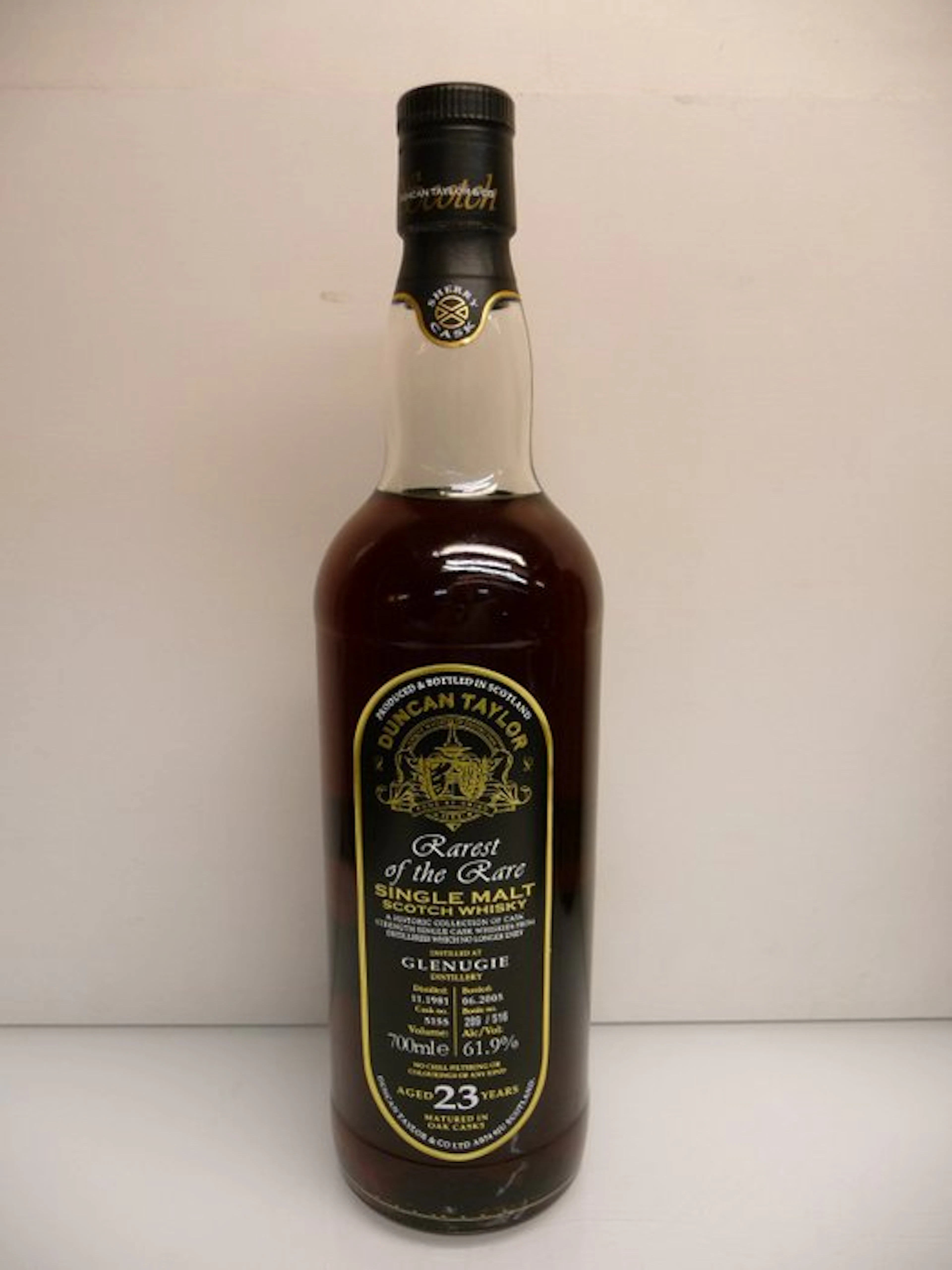 Glenugie 1981 23 years old Rarest of the Rare - Duncan Taylor - b. 2005 - 70cl