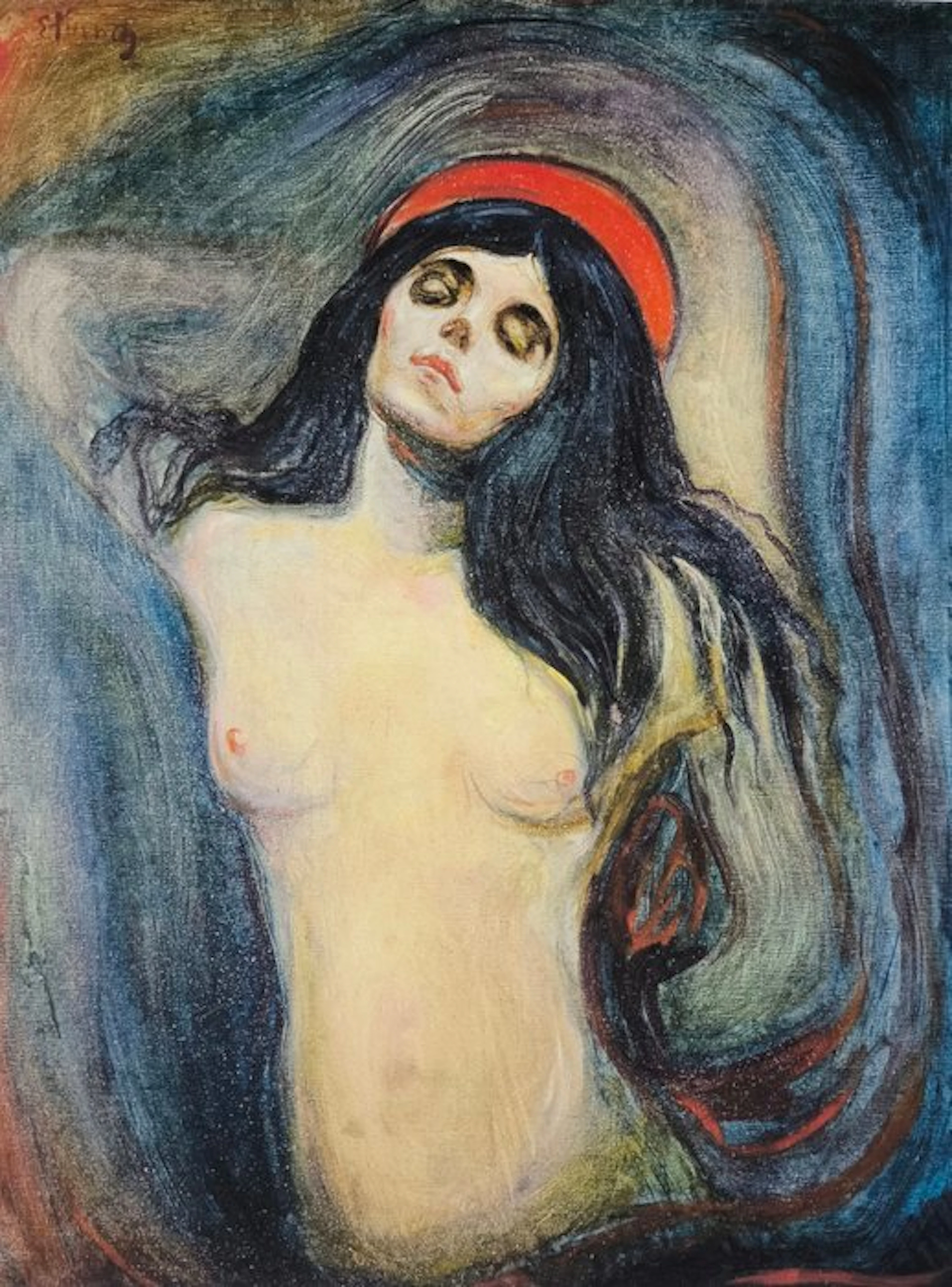 Edvard Munch (1863-1944) (after) - "Madonna, 1894-95"