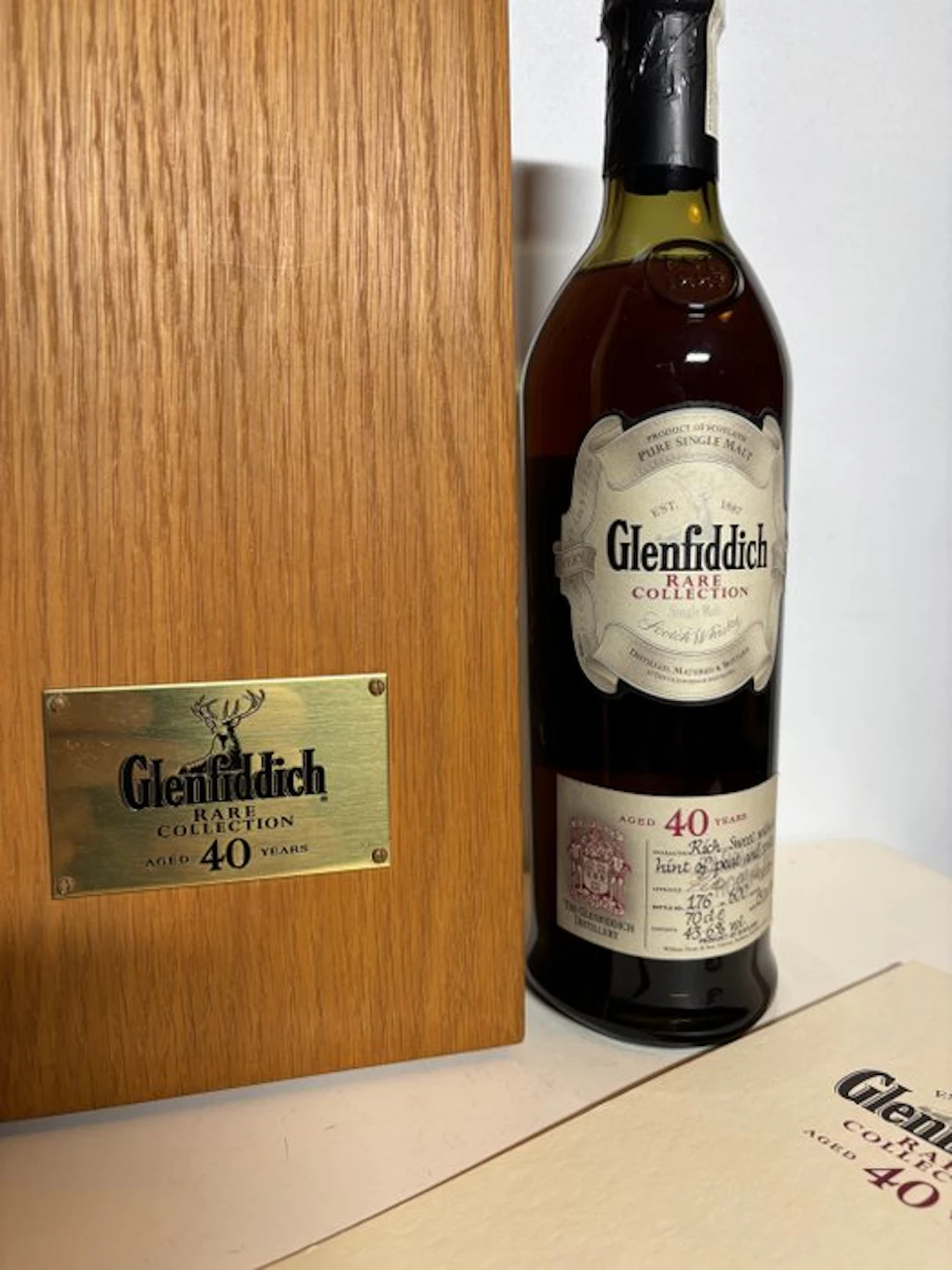 Glenfiddich 40 years old Rare Collection - One of 600 - b. 2000 - 70cl