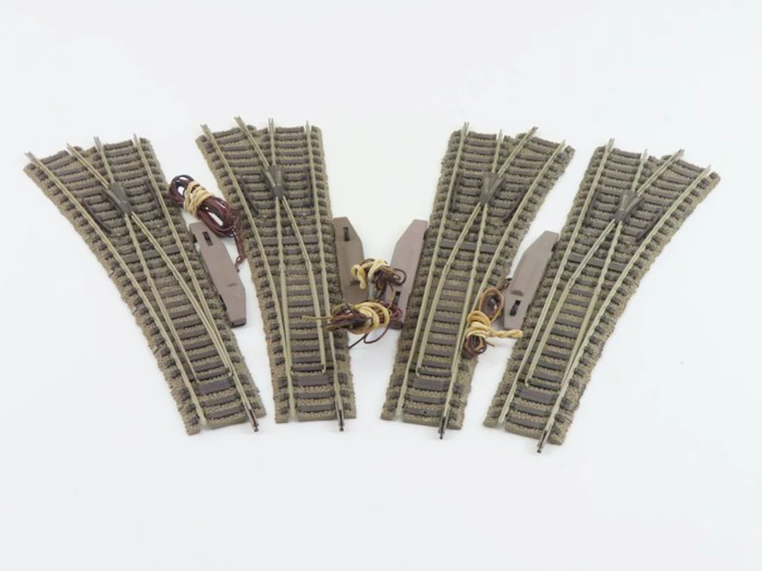 Fleischmann H0 - 6140 - Model train tracks (4) - 4...