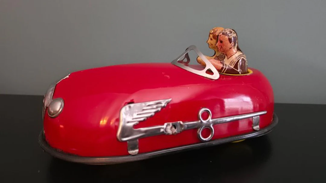 Lindstrom - Tin toy - Bumper Car - 1920-1930 - U.S.