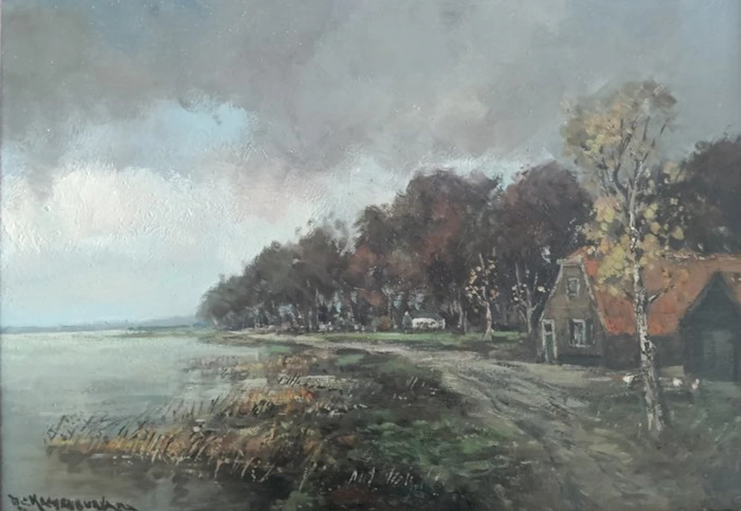 Hendrik Cornelis Kranenburg (1917-1997) - Herfststemming...