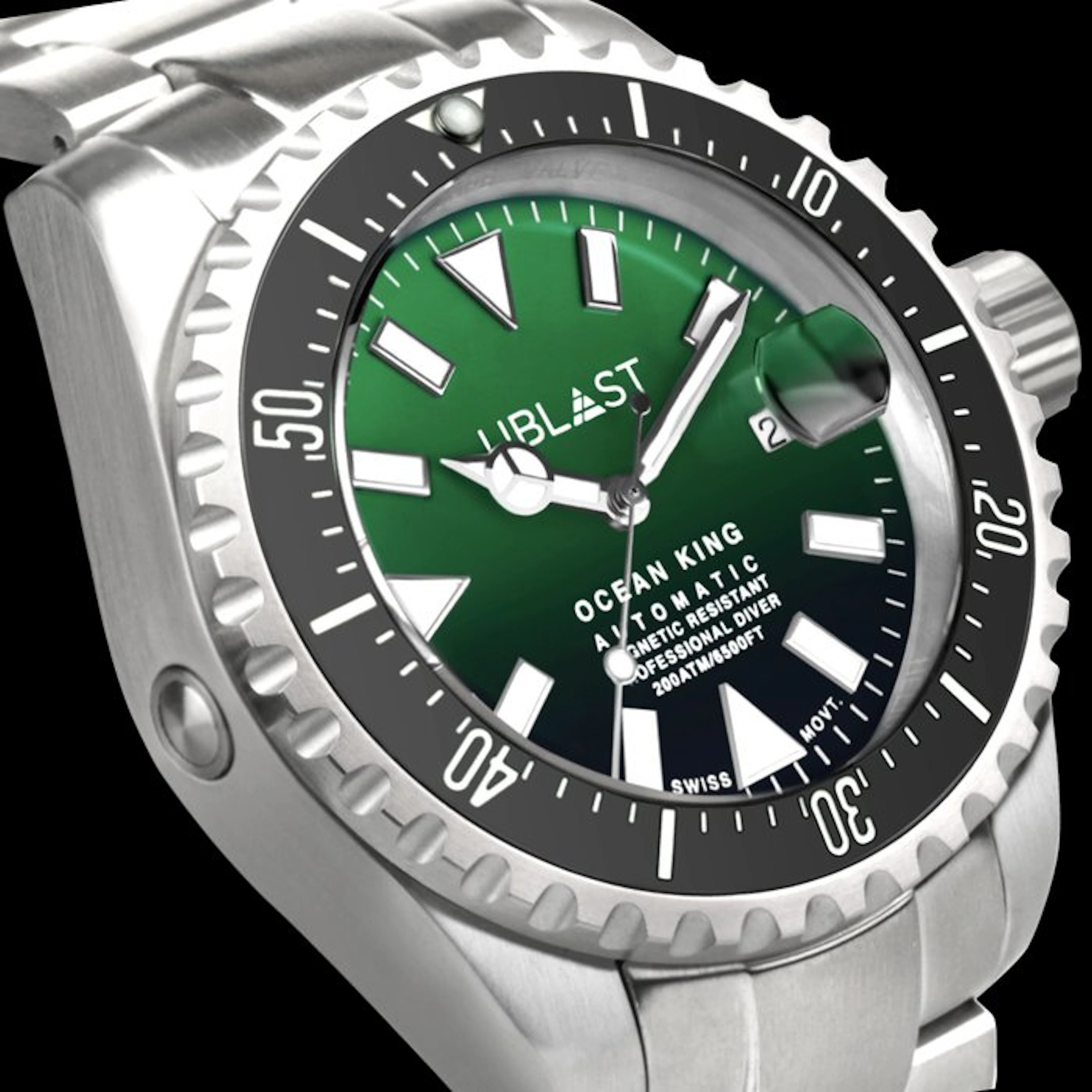 Ublast - Ocean King - Professional Diver - UBOK45200BGN...