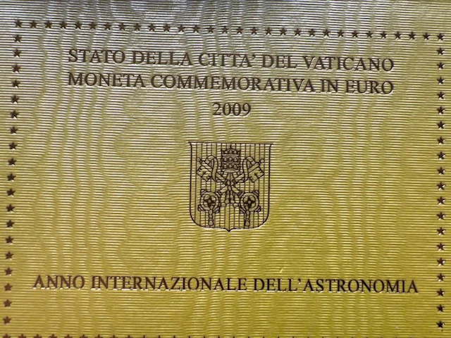 Vatican. 2 Euro 2009 "Astronomia" (No reserve price)