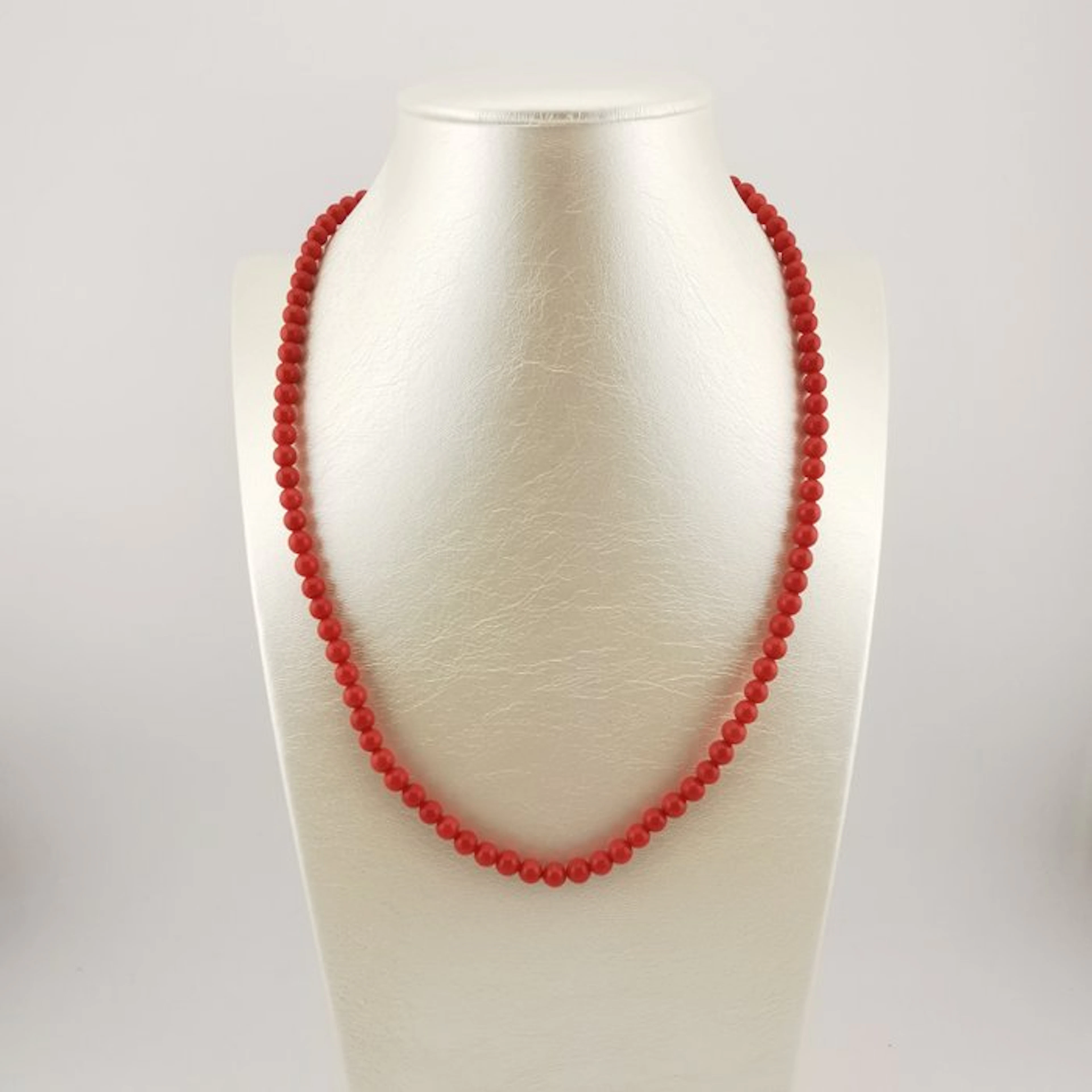 Coral - 18 kt. - Yellow gold - Necklace - Italian craftsmanship