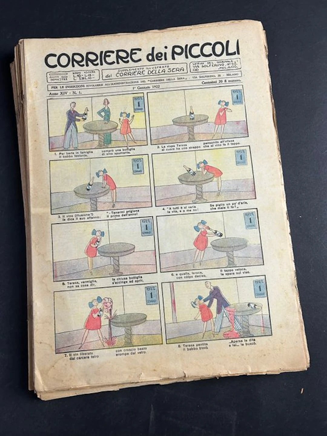 Corriere dei Piccoli 1922 nn 1/53 (-nn 9