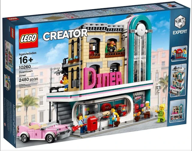 LEGO Set - 10260 - Creator Expert - Downtown Diner