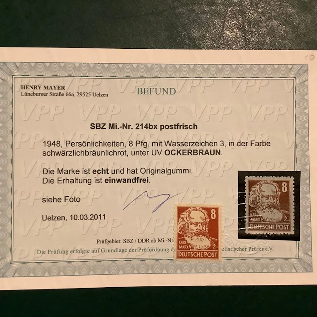 Allied Occupation - Germany (Soviet zone) 1948 - 8...