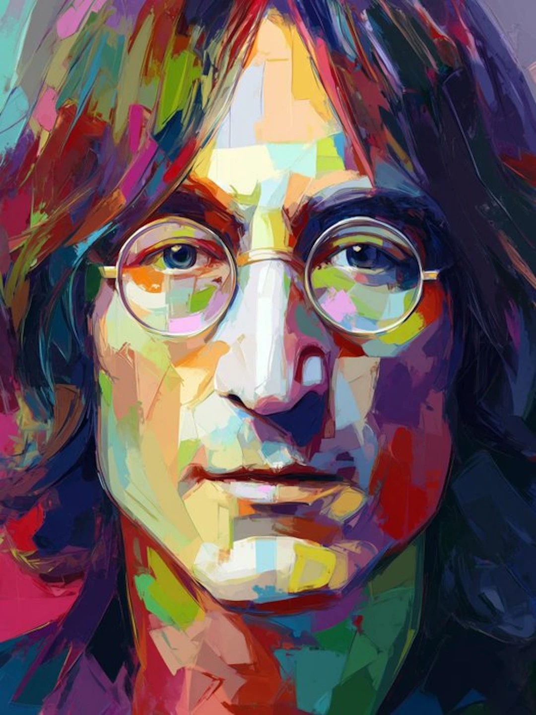 Canvas Fit - Alberto Ricardo - Lenon. “La mirada que imaginó la paz”