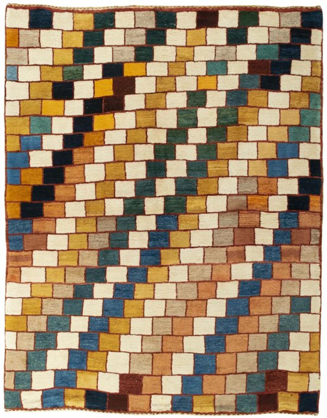 Hand-knotted designer Gabbeh rug - Rug - 200 cm - 155 cm