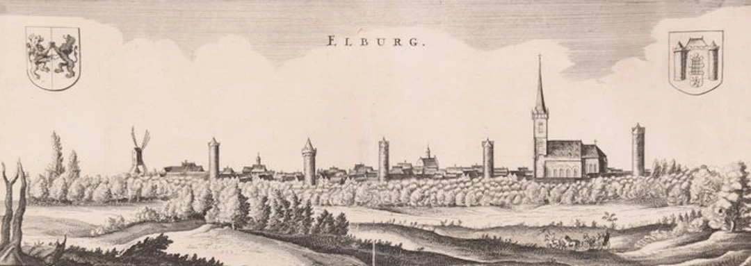 Netherlands - Elburg; Matthäus Merian de Oude (1593–1650) - Elburg - 1651-1660