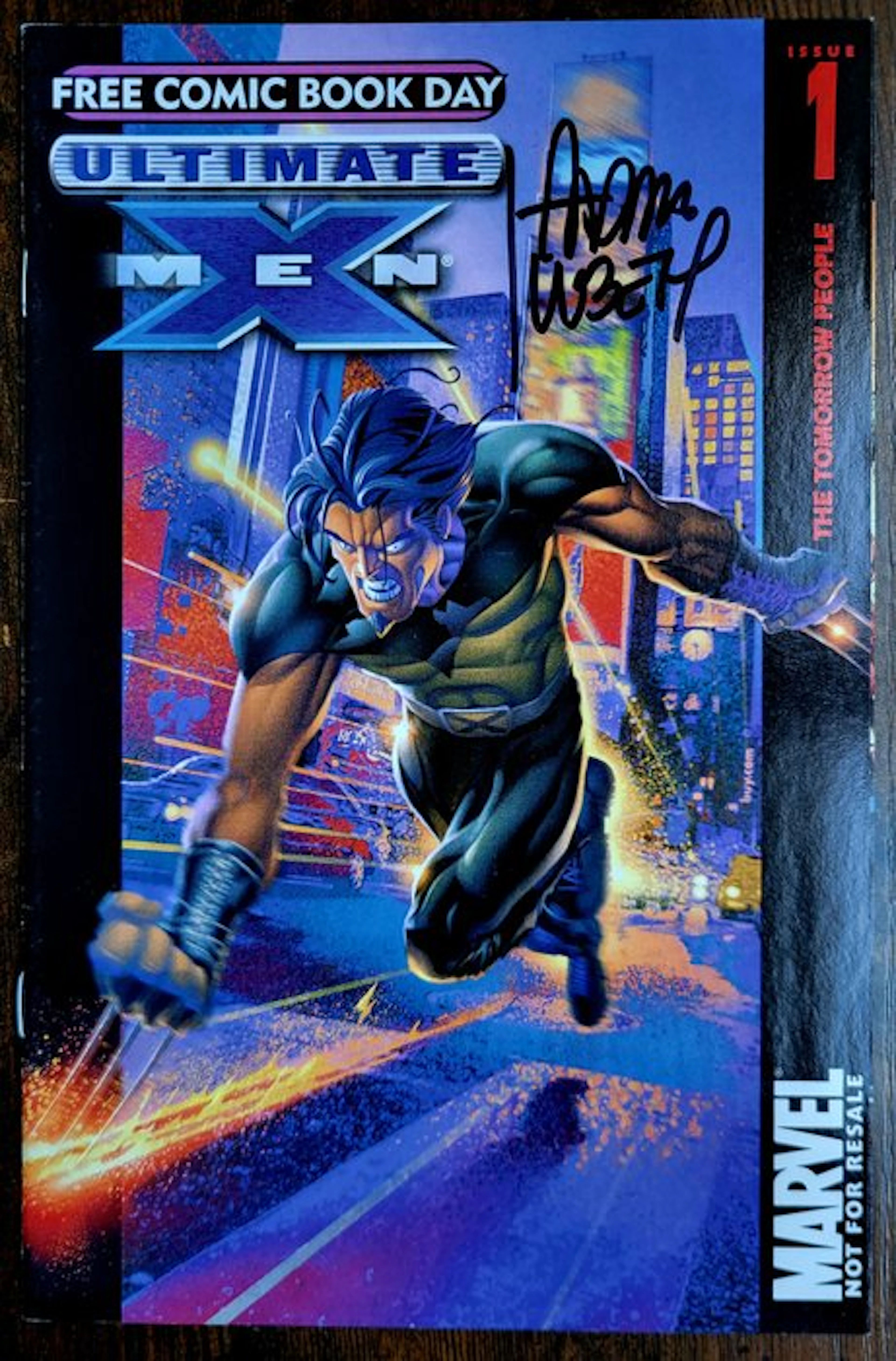 Ultimate X-Men #1 - Signed by Adam Kubert + COA and POA...