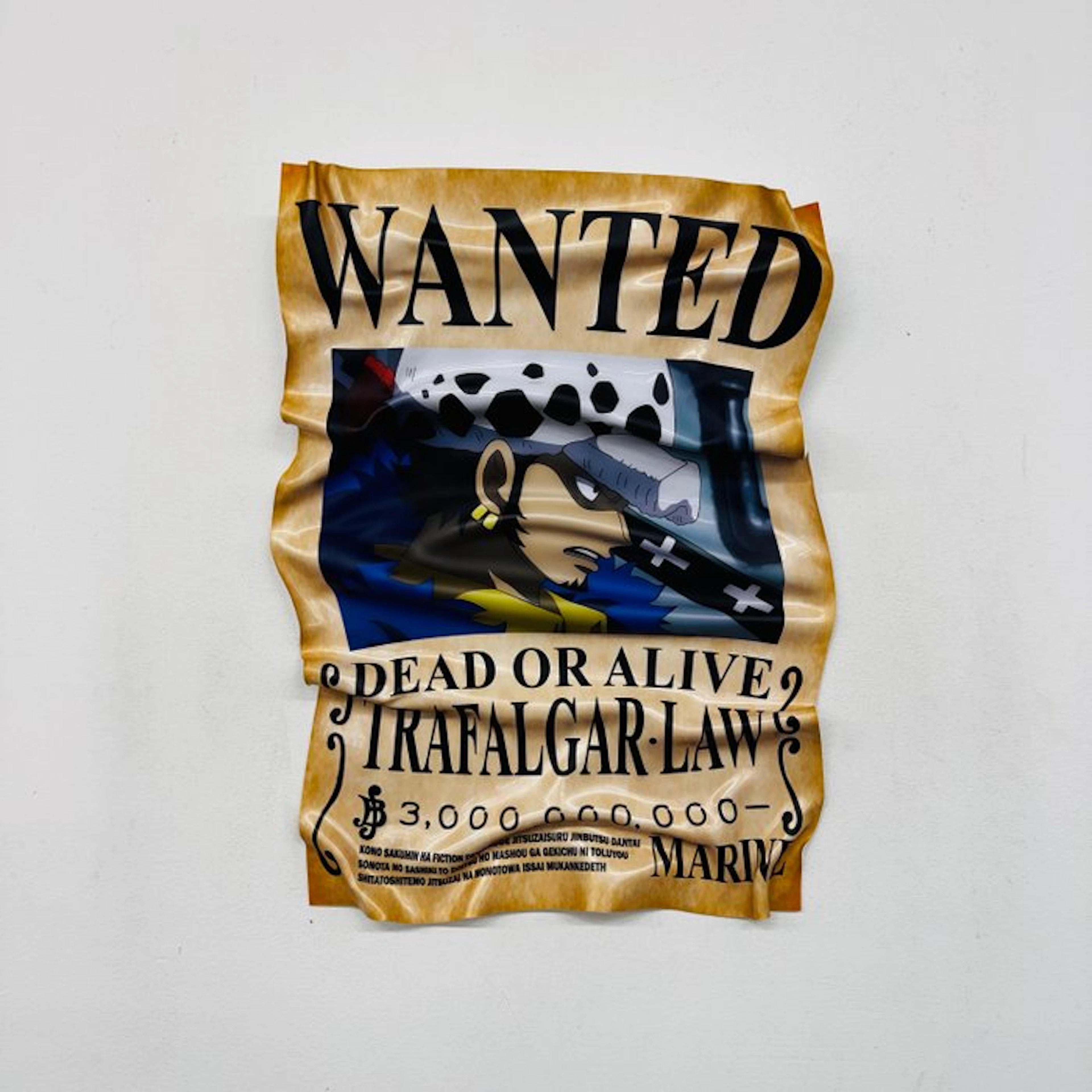 Soyz Bank (1988) - Trafalgar Law – Wanted – 3,000,000,000 Berries