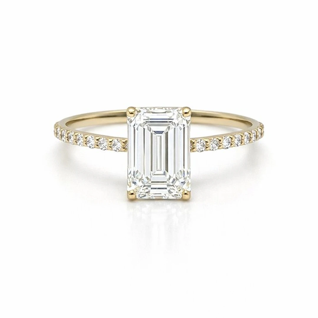 No reserve price - Ring - 14 kt