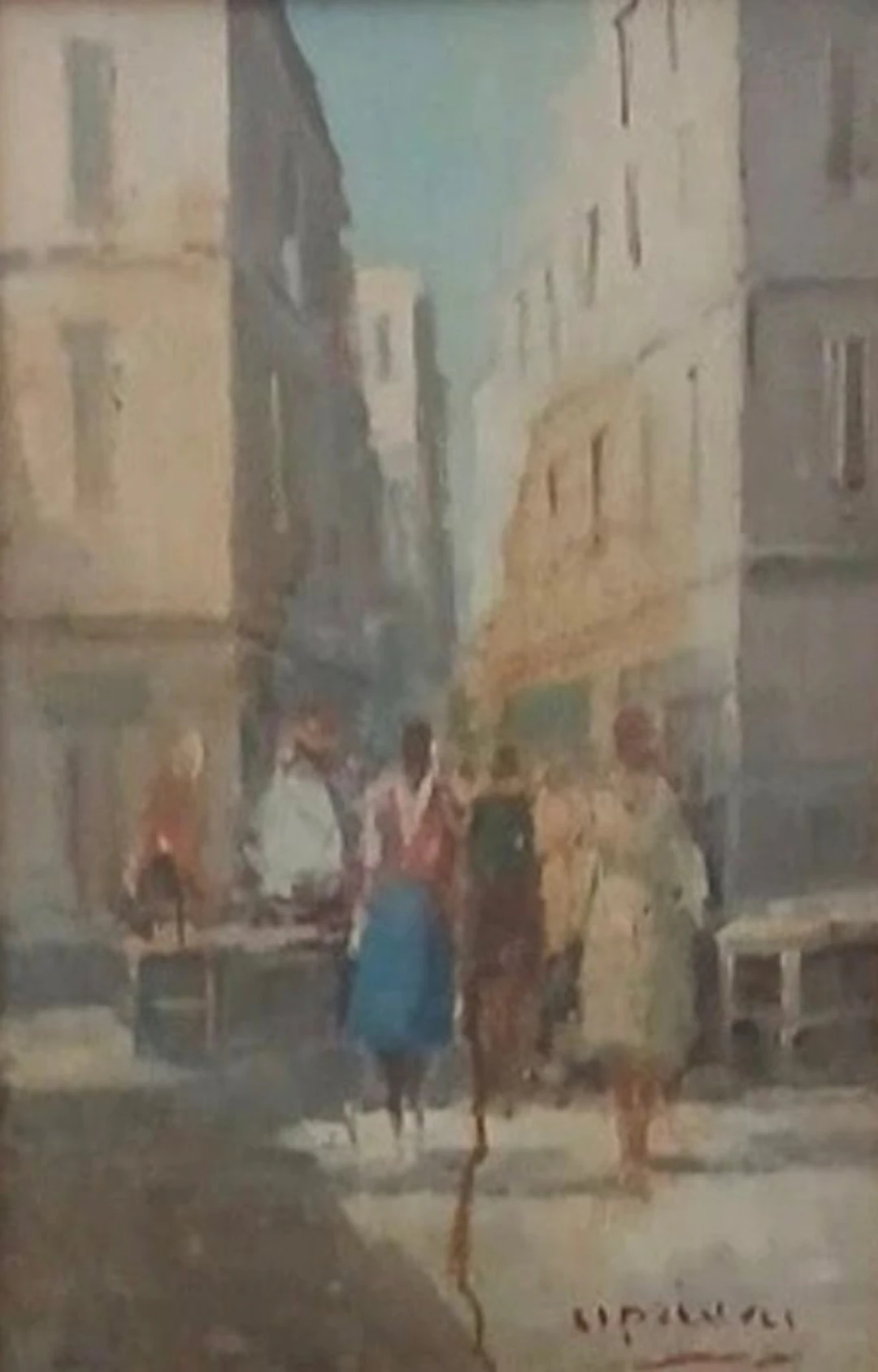 Ciro Cipriani (1892-1963) - Paesaggio urbano