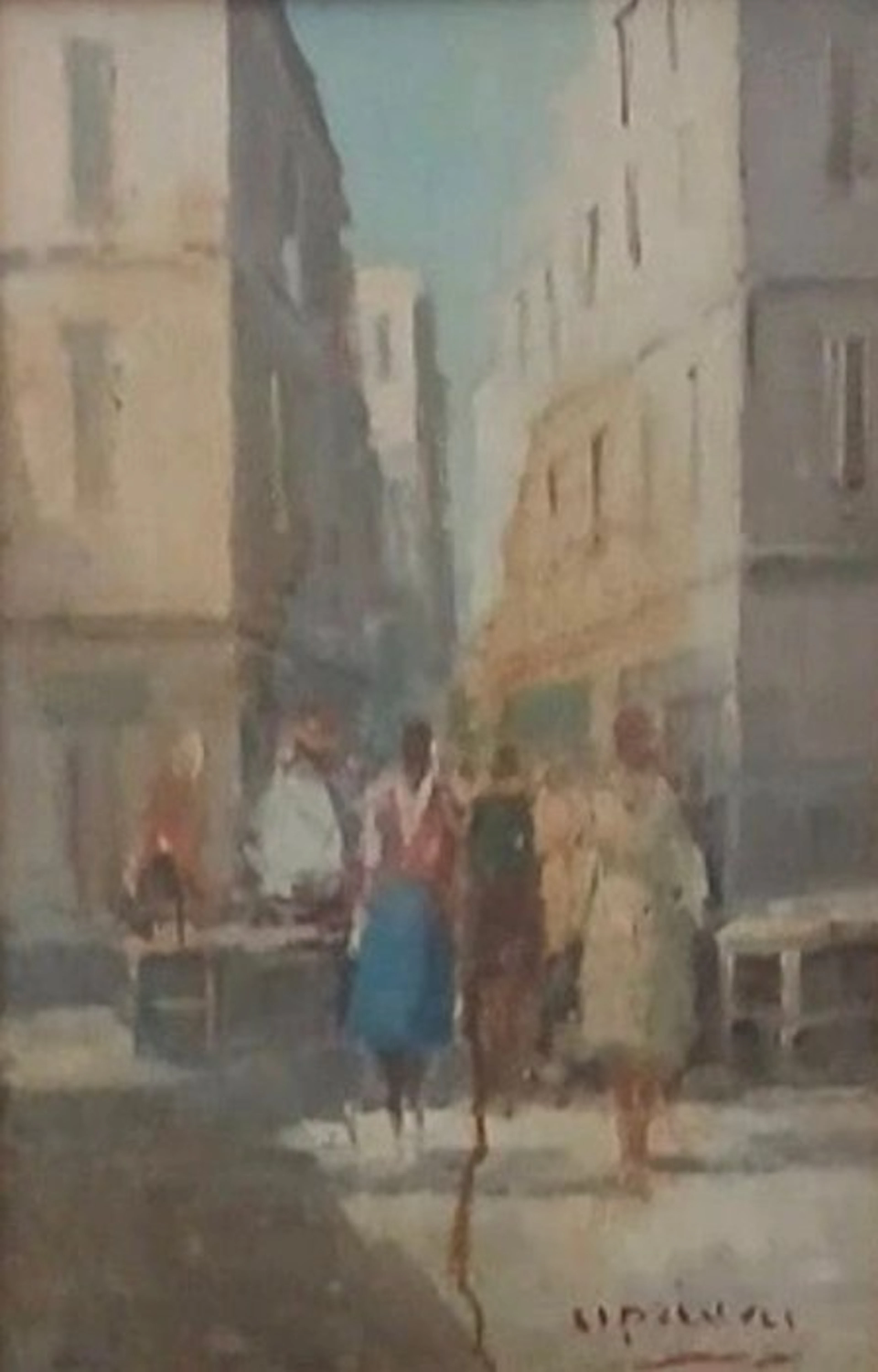 Ciro Cipriani (1892-1963) - Paesaggio urbano