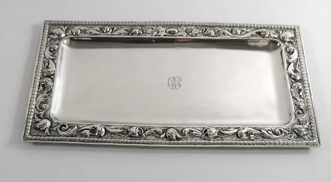 A. Muñoz - Tray - .916 (88 Zolotniki) silver