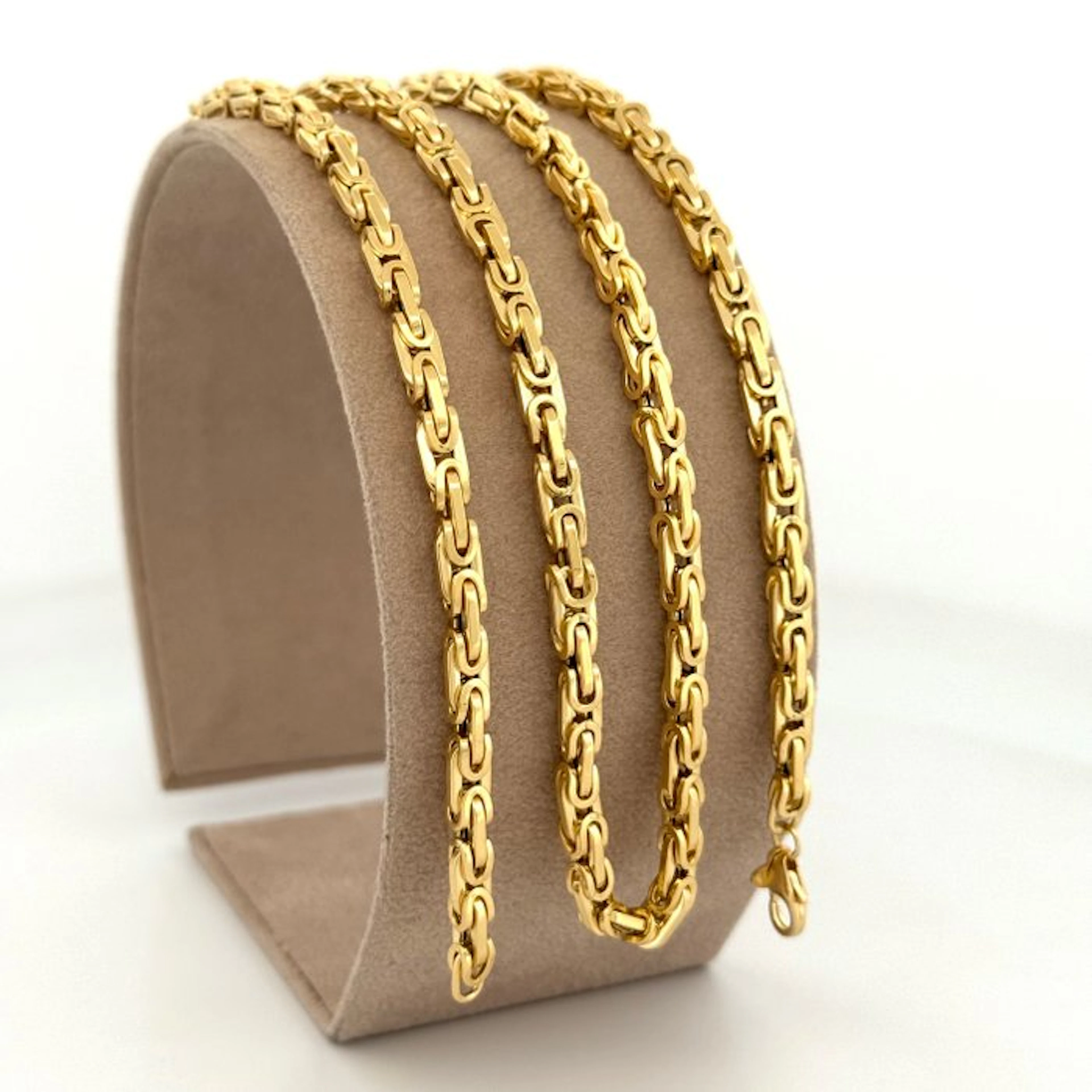 Necklace - 18 kt. Yellow gold - Byzantine