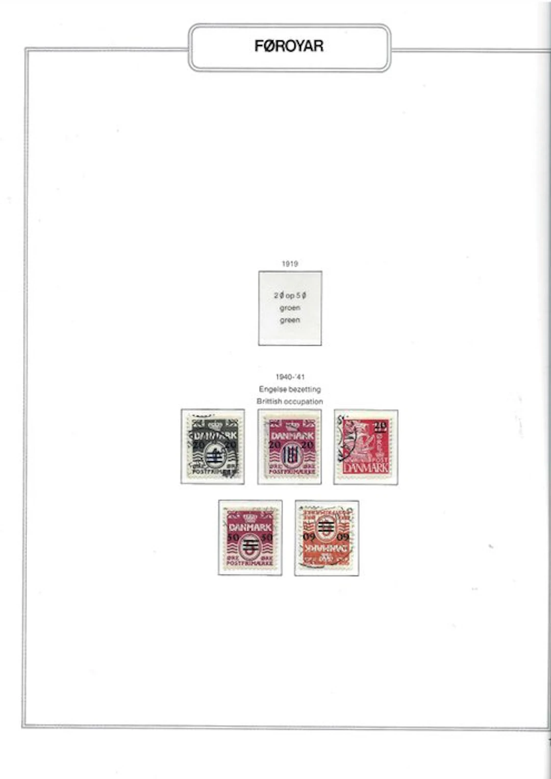 Faroe Islands - Far Oer Luxury Collection 1940 - 1990 - Michel