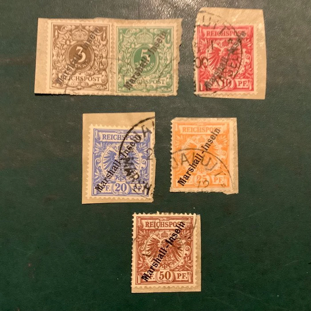 German Colonies - Marshall Islands 1899 - Second issue...
