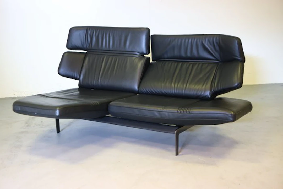 de Sede - Alfredo Häberli - Sofa - DS-480 - Leather, Chrome, Steel