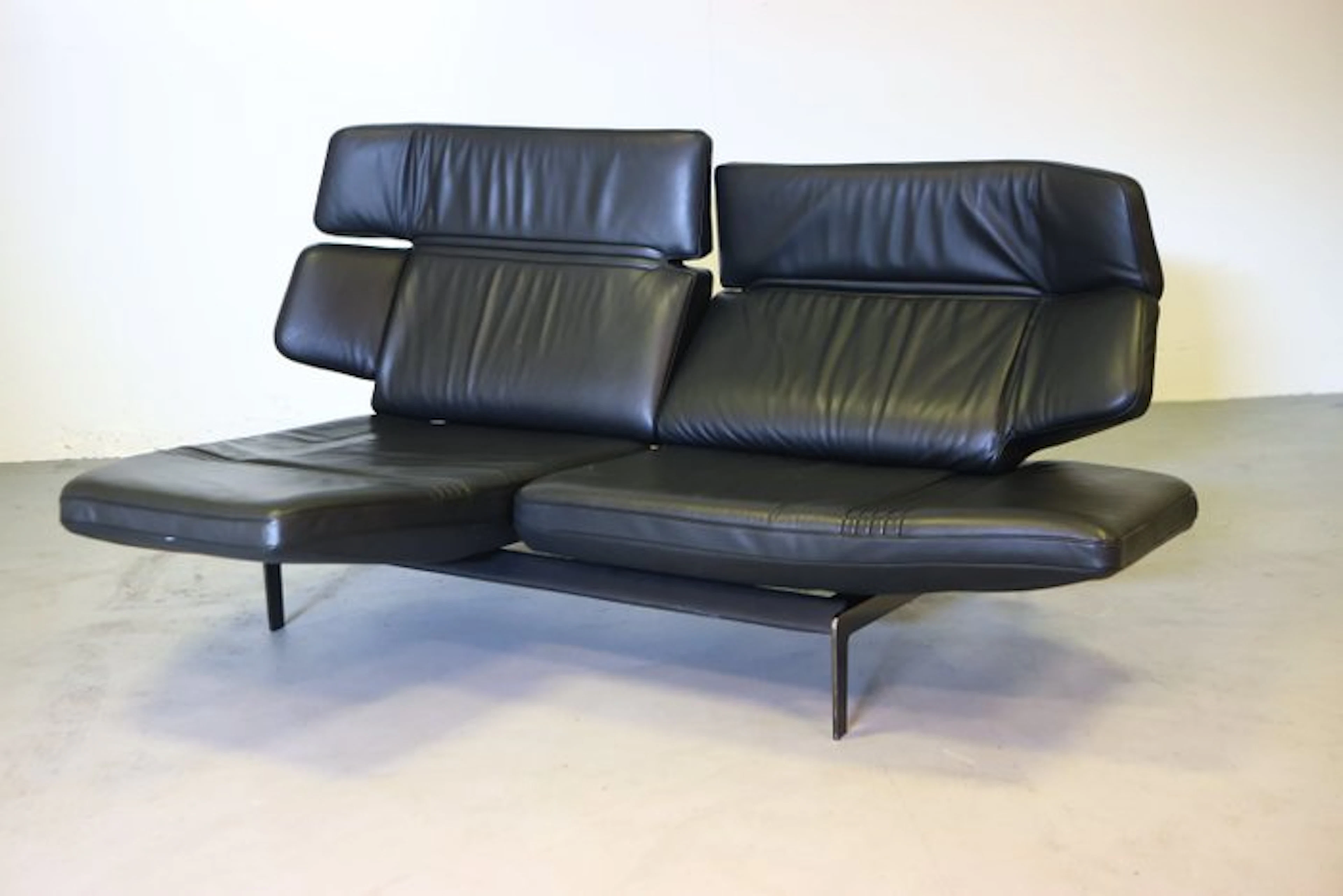 de Sede - Alfredo Häberli - Sofa - DS-480 - Leather, Chrome, Steel