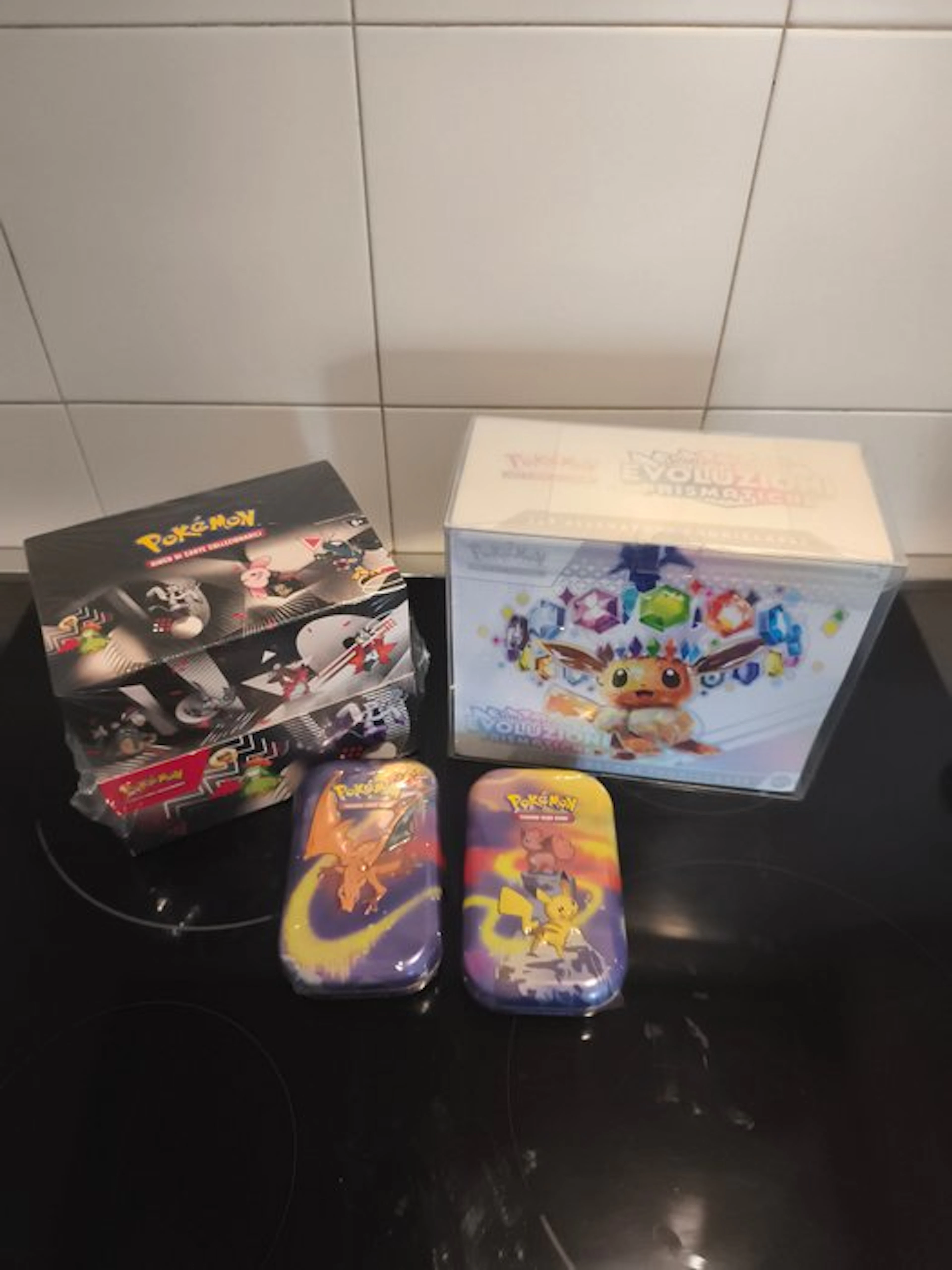 Pokémon - 4 Box - Pokémon TCG - Display Booster Box Fuoco...