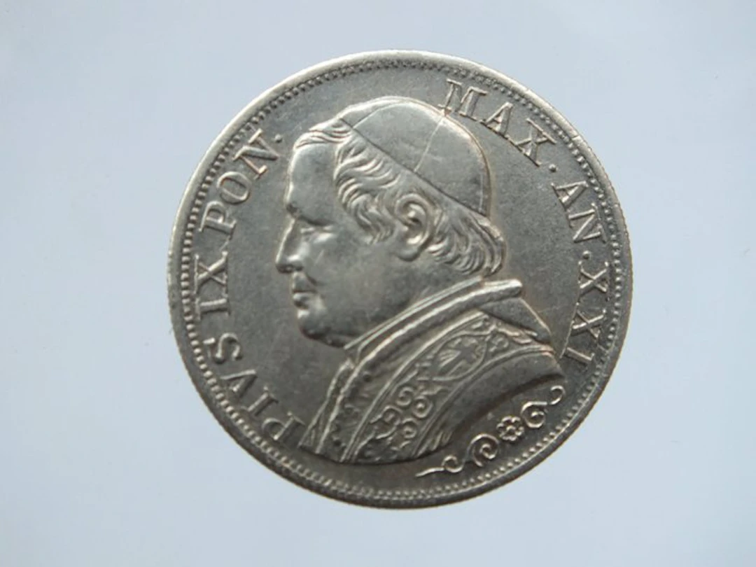 Italy, Papal State Pio IX. 1 Lira 1866 XXI (No reserve price)