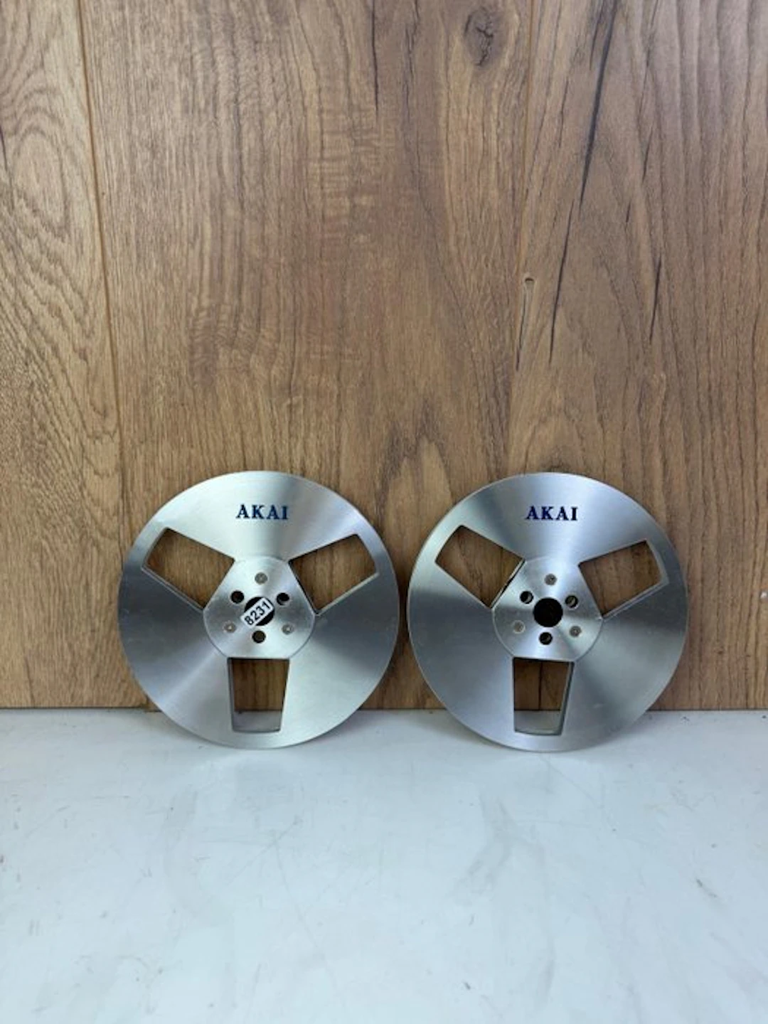 Akai - 18 CM Metal Reels Reel to reel audio