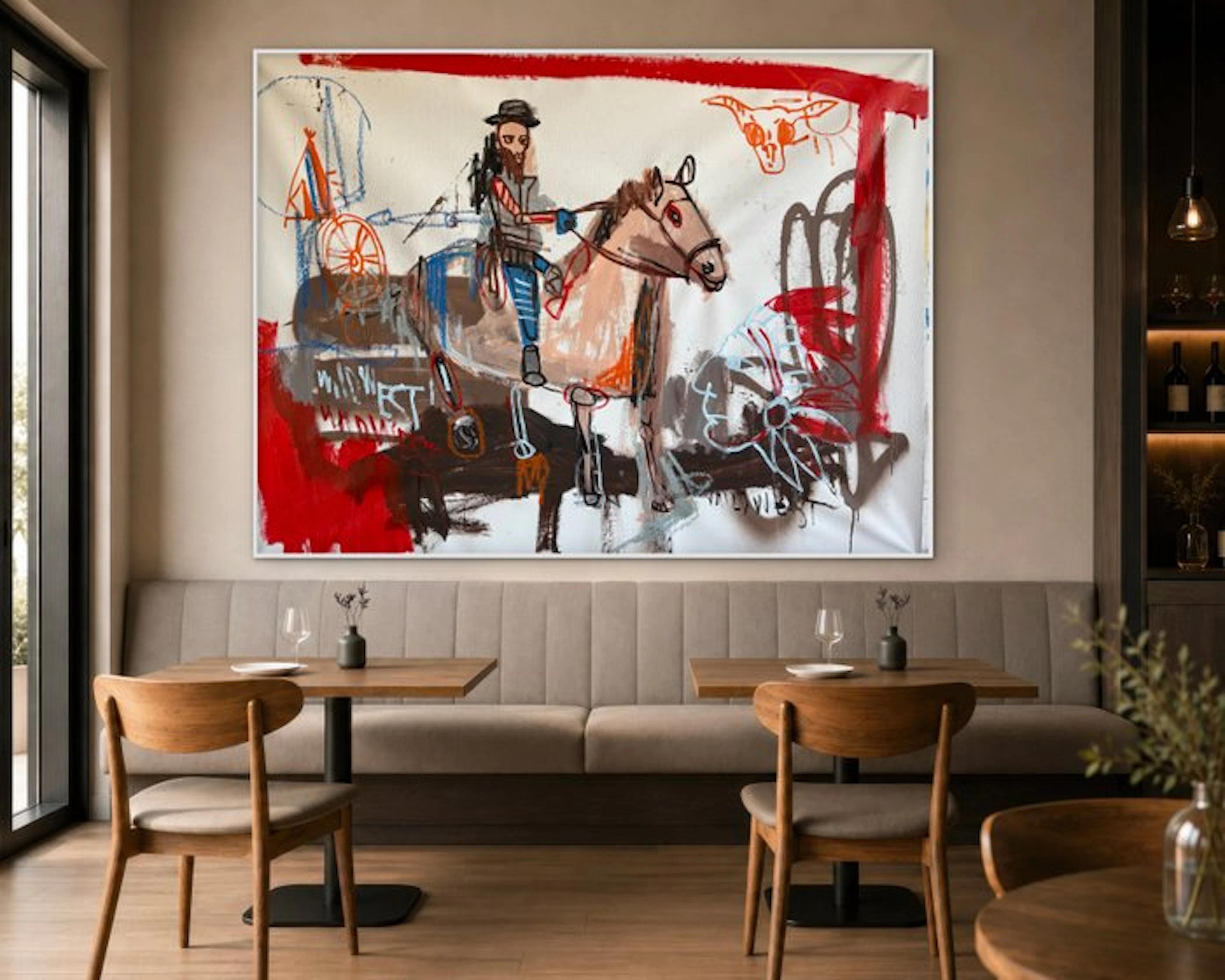 Banakkan - Wild West' XXL (105 x 140 cm)
