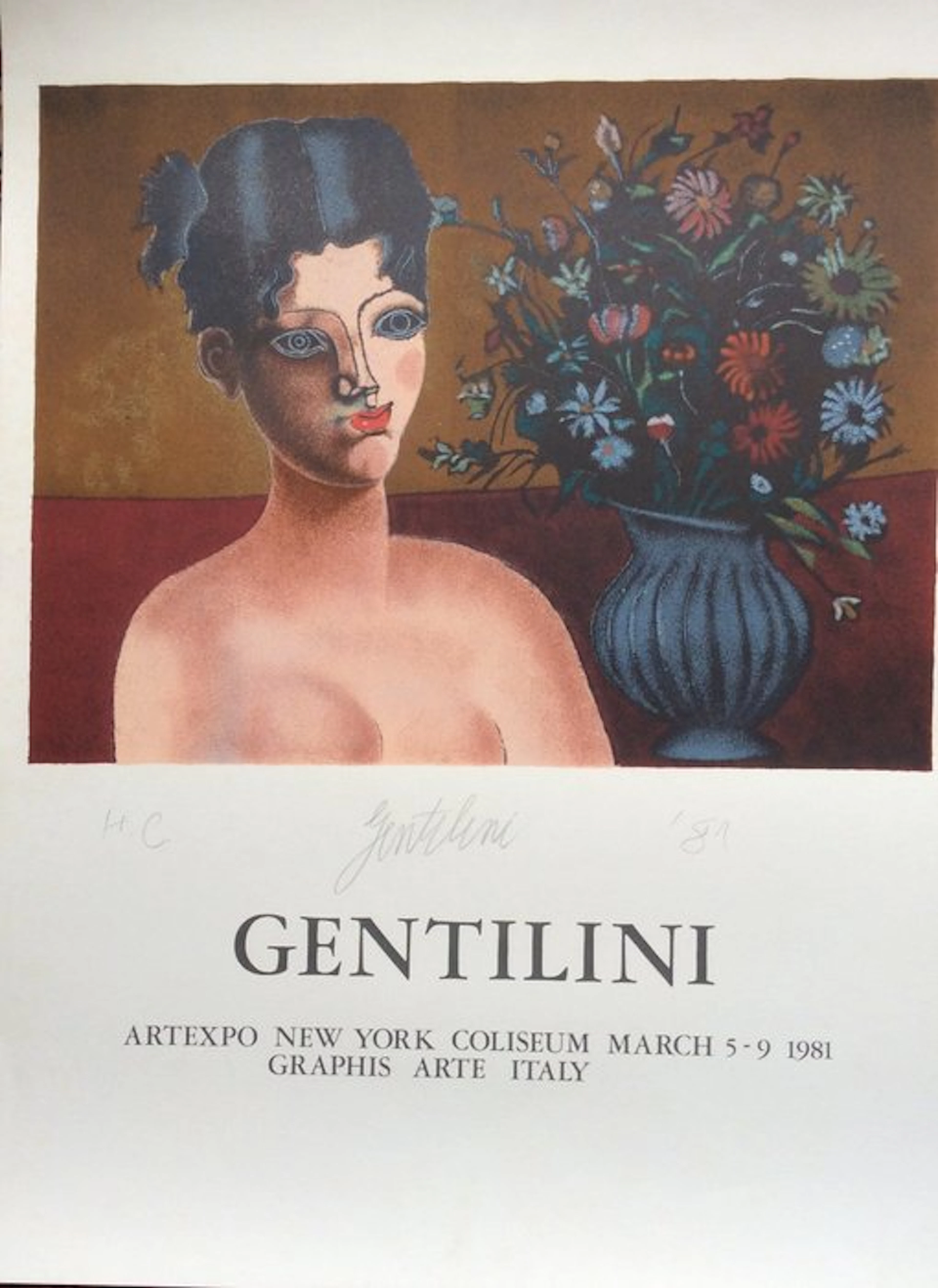 Franco Gentilini - Mostra di Franco Gentilini firmato a mano dall’autore