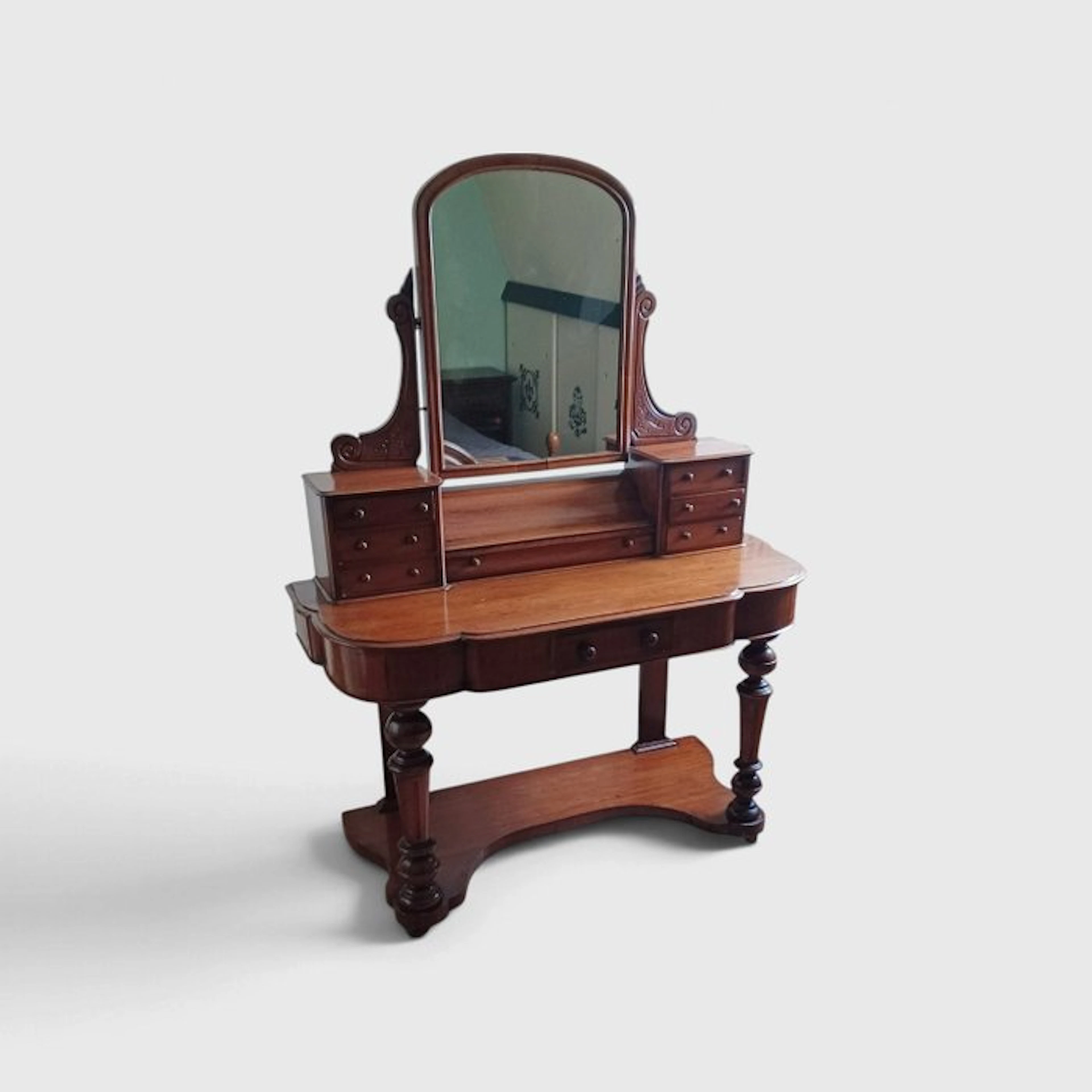 Coiffeuse - Mahogany, Wood