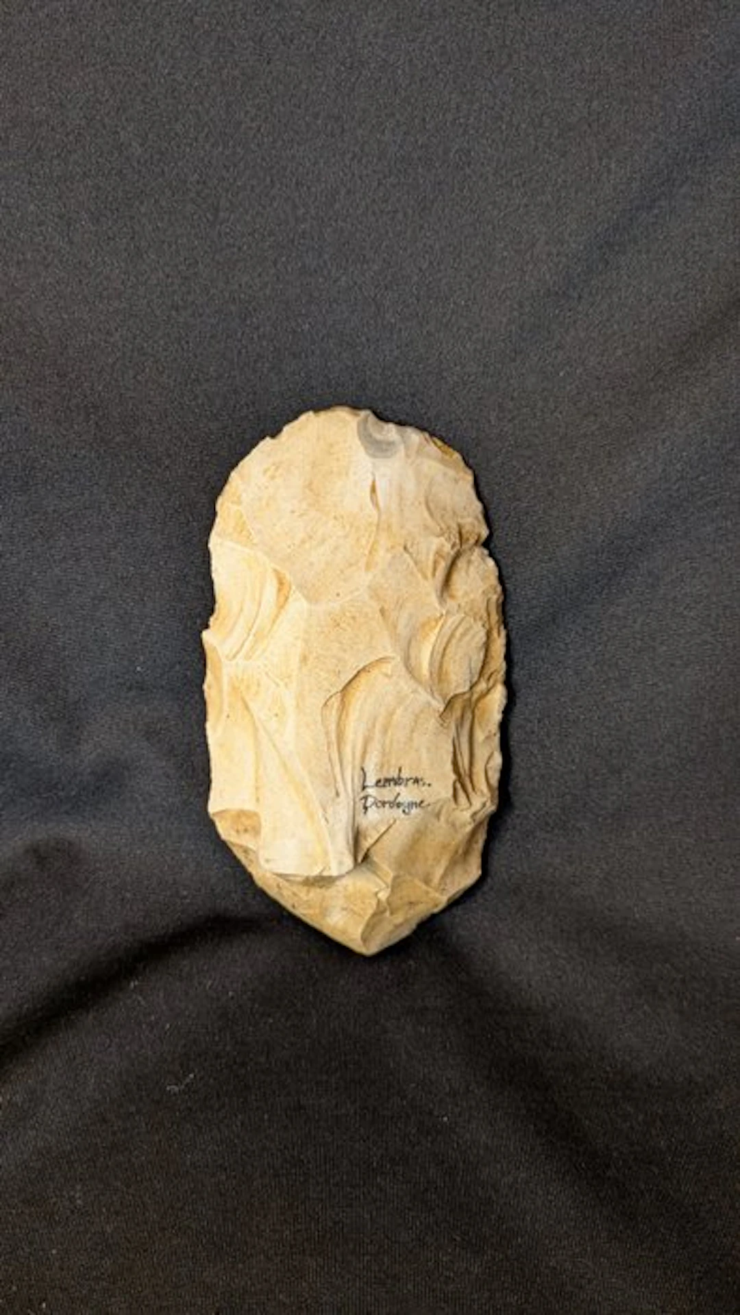 Paleolithic Flint Mousterian biface