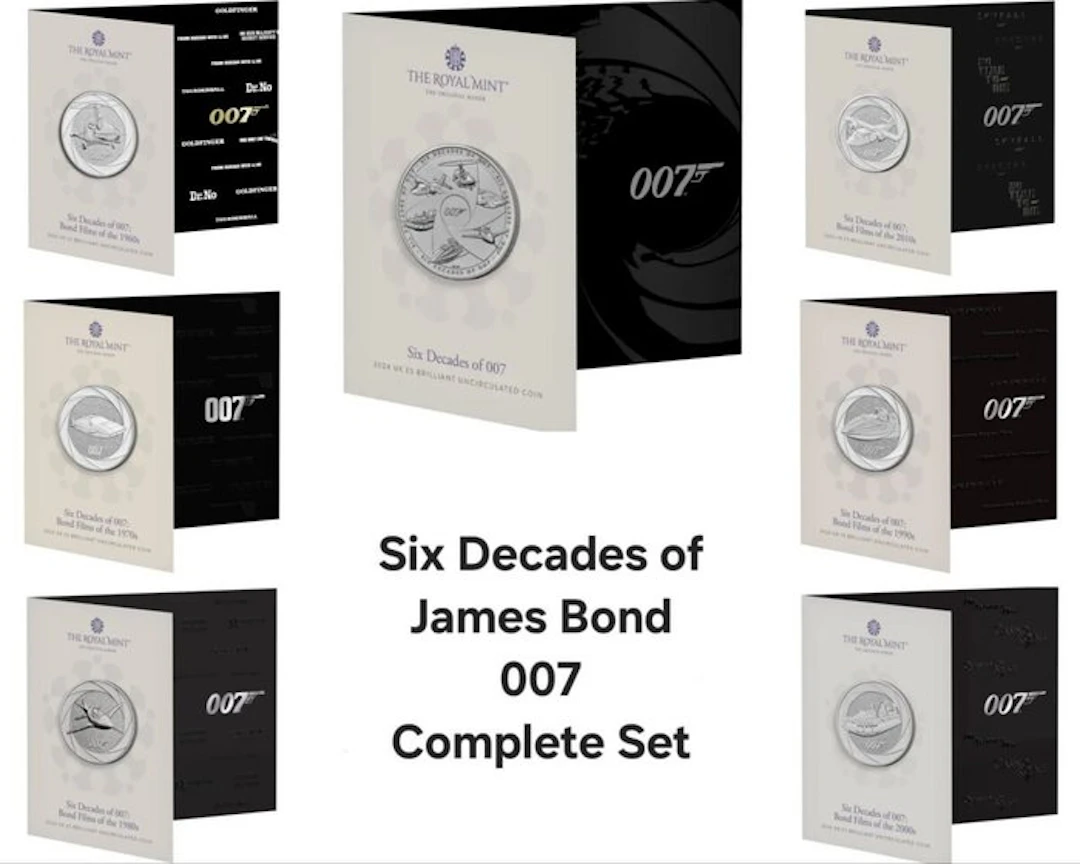 James Bond - James Bond (franchise) - The Royal Mint