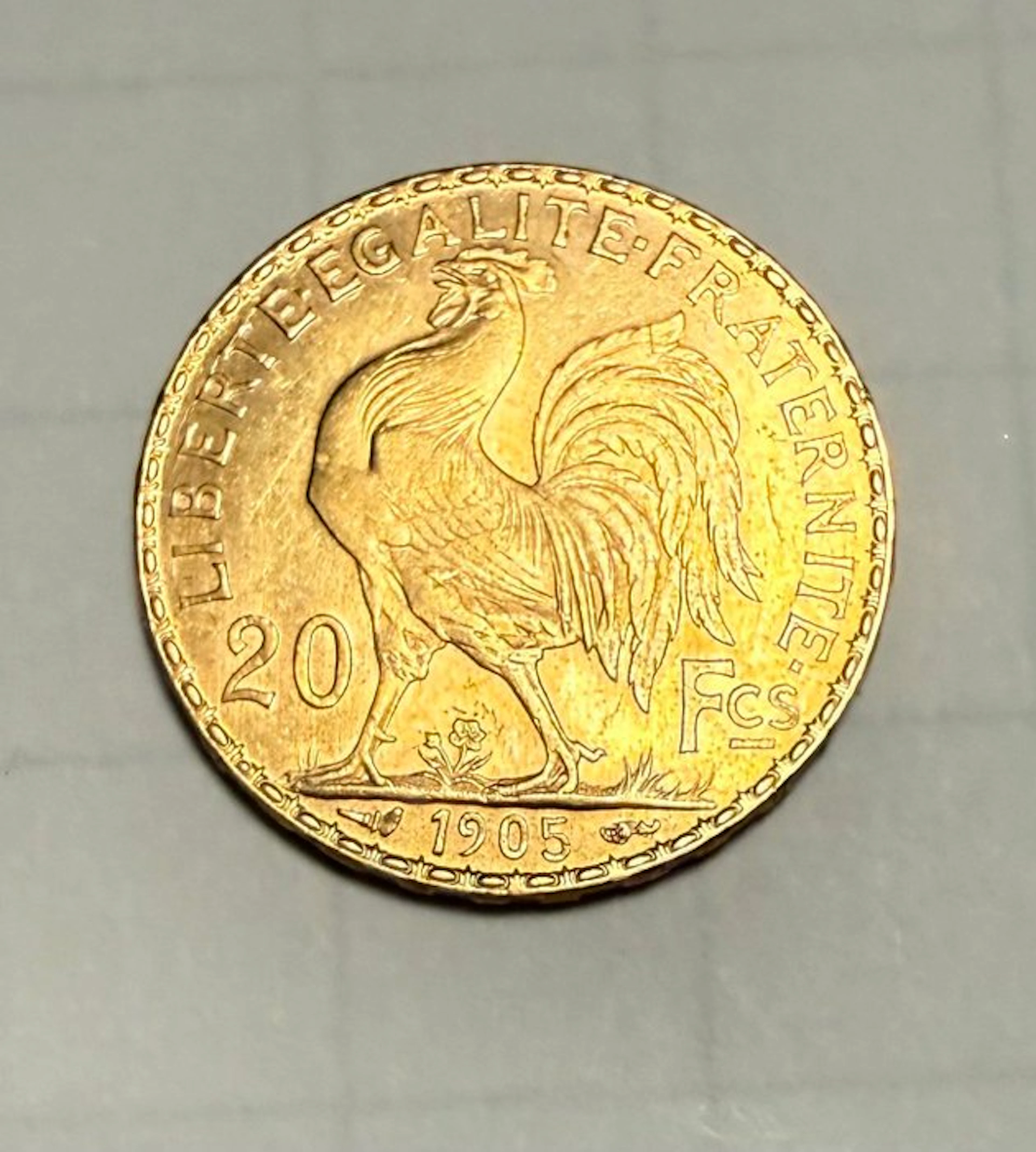 France. 20 Francs 1905 Marianne