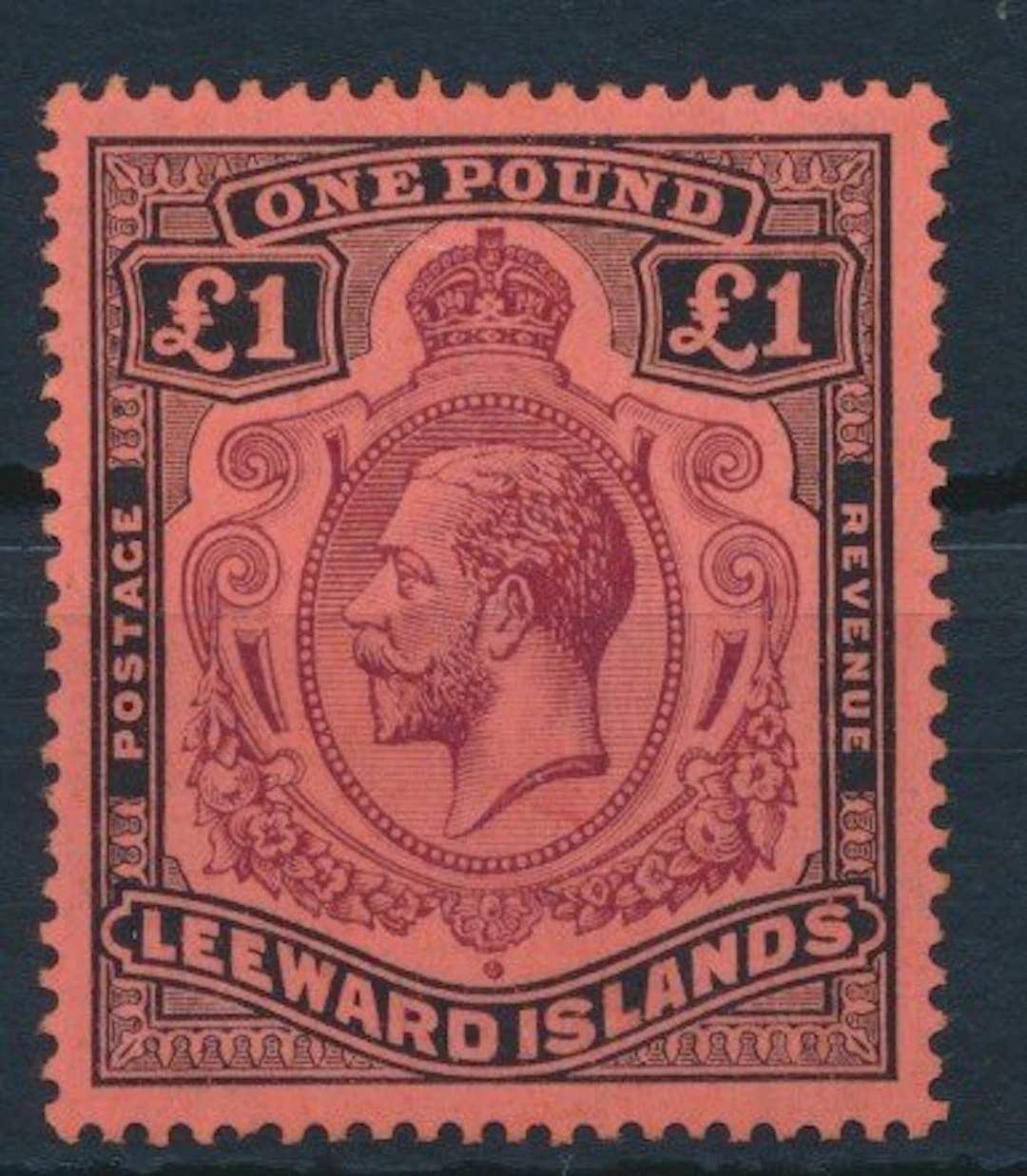 Leeward Islands 1928 - King George