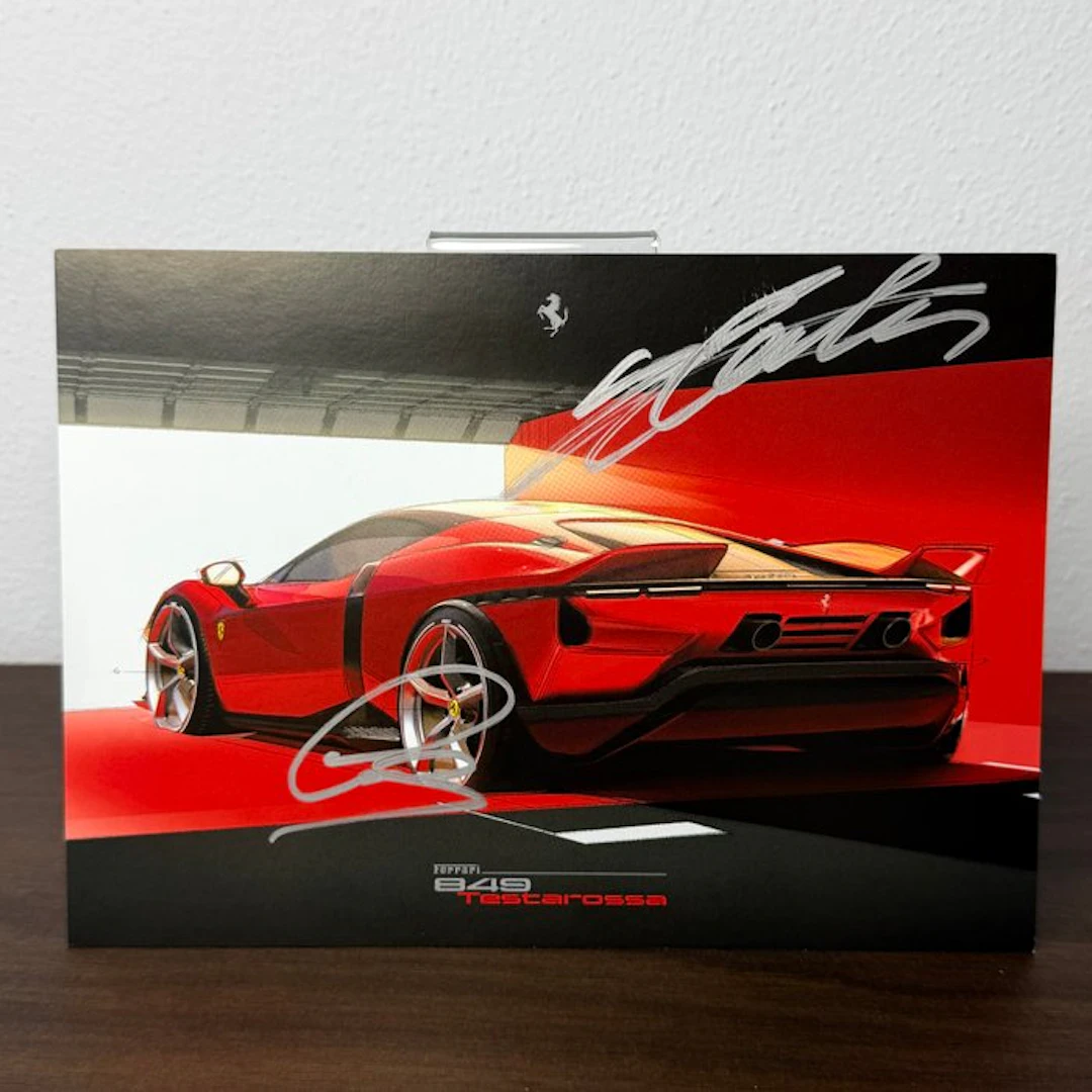 Ferrari 849 Testarossa Spider - Official Fan Card...