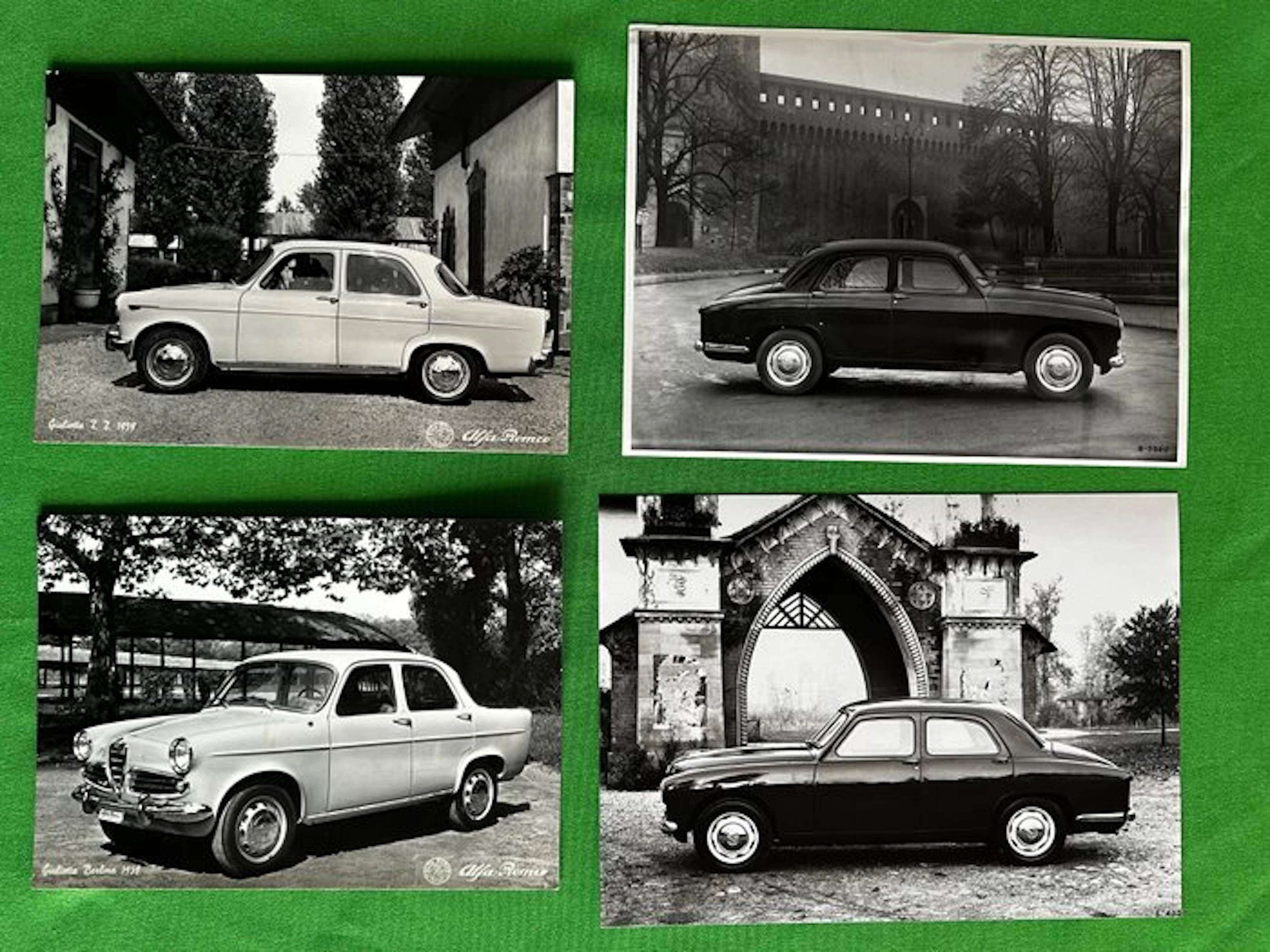 Press photos - Alfa Romeo - 1900 Berlina normale - Giulietta T.I