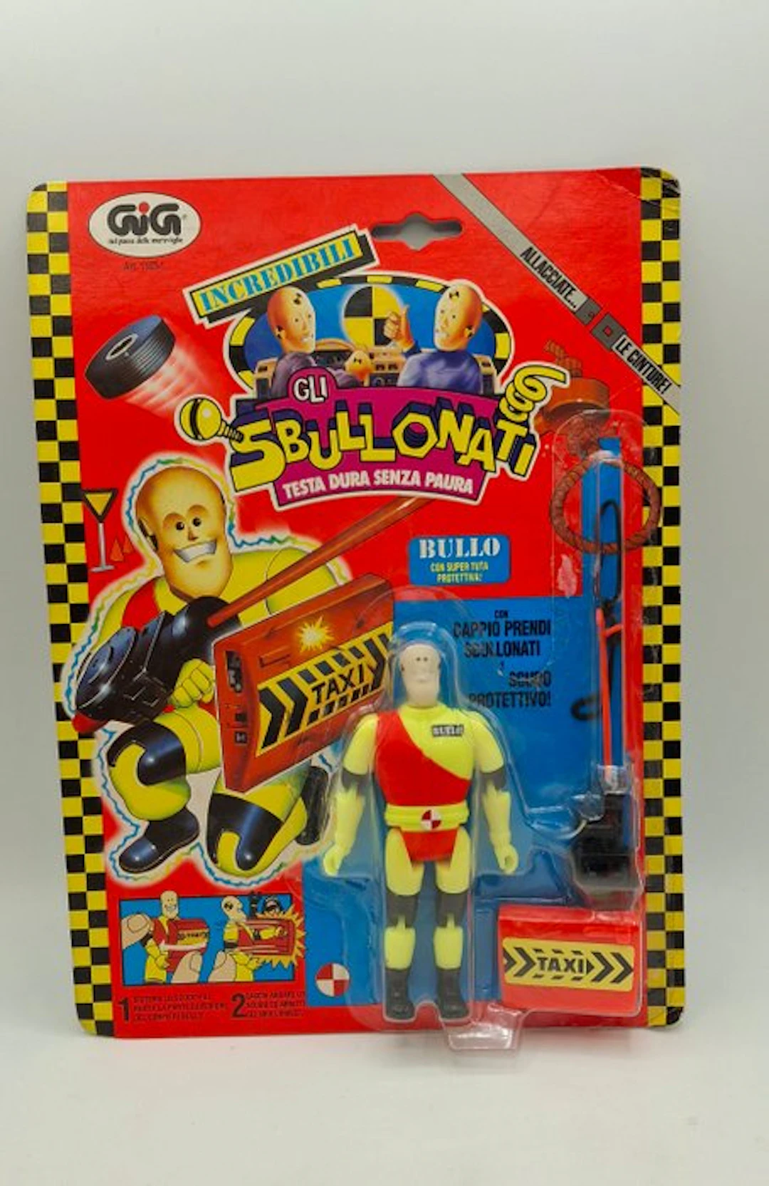 Tyco - Action figure Gli Sbullonati - Testa dura senza paura - Gig - 1990-2000