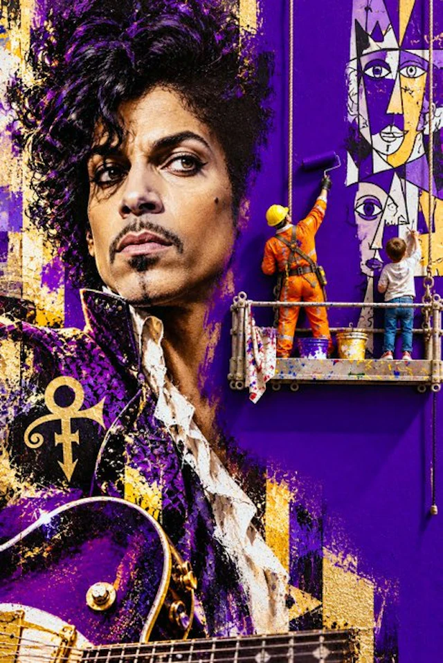 Jacon Art - Prince - Prince - Purple Work in Progress - 1/7