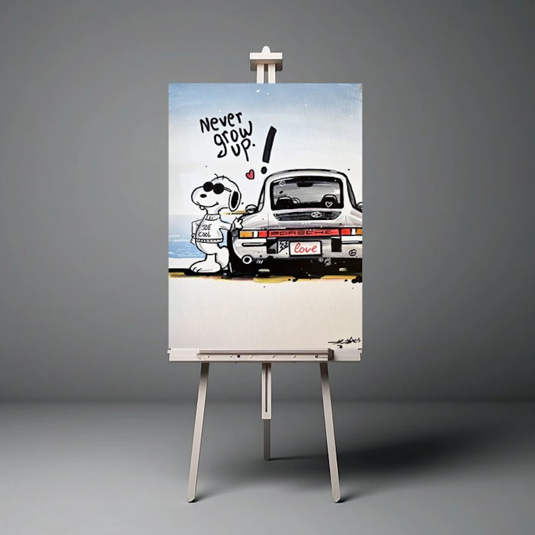 Artwork - Porsche - Porsche 930 - Original painting...