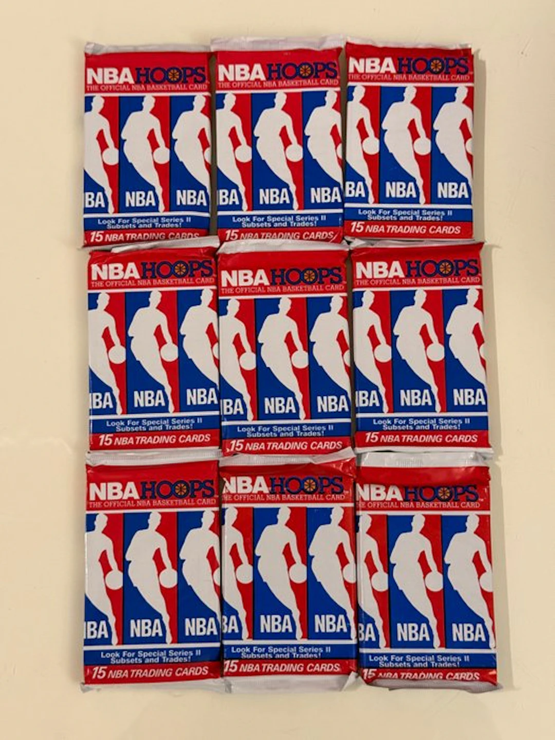 1990/91 NBA Hoops NBA Hoops Series 2 Original packaging...