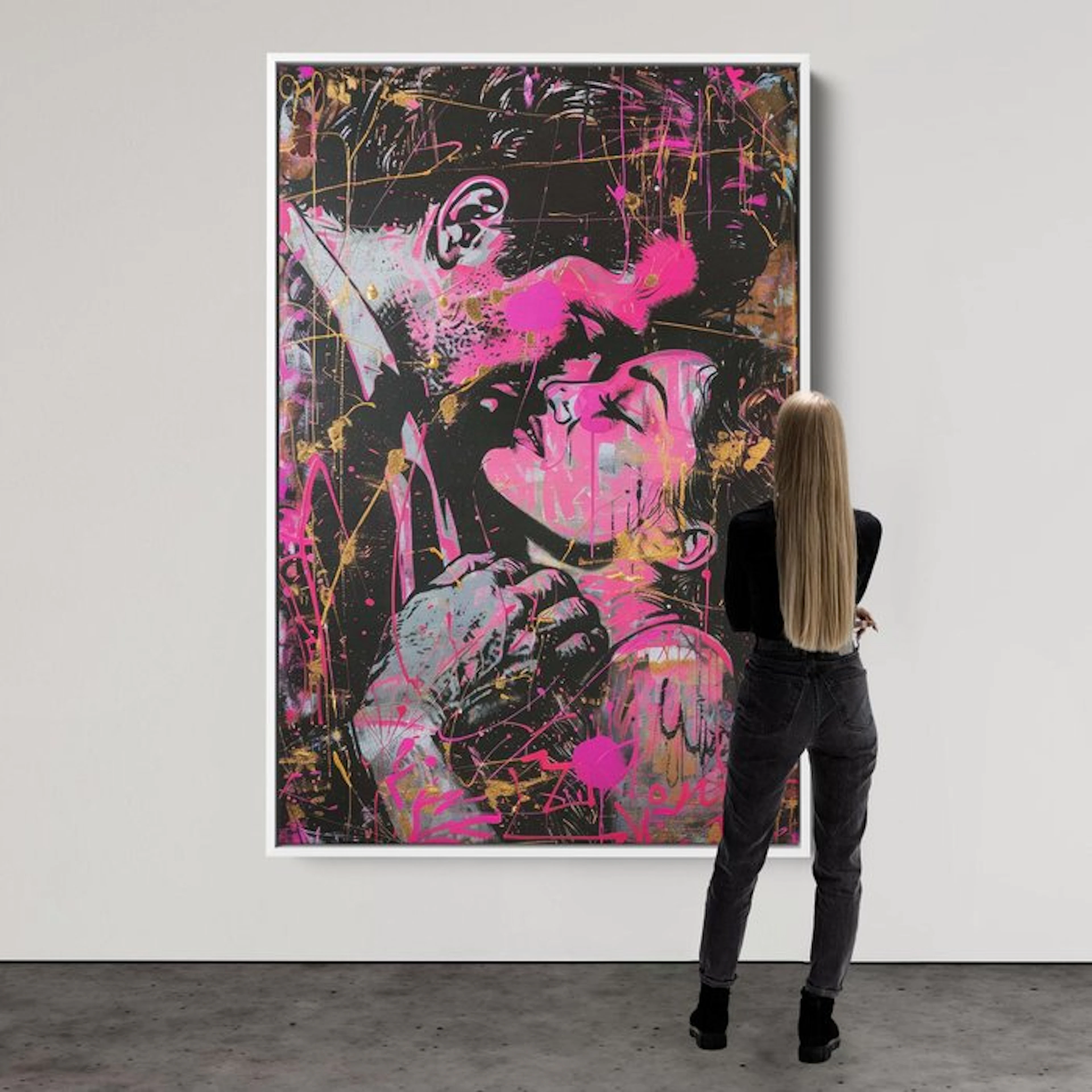 Dine Chanima (XX-XXI) - Klimt's Kiss Modernized