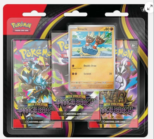 Pokémon Blister pack - Pitch Black - Mega Evolution