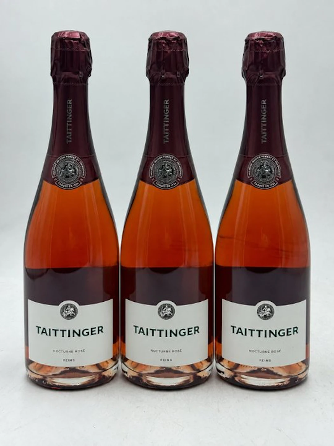Taittinger, Nocturne Rosé - Champagne - 3 Bottle (0.75L)